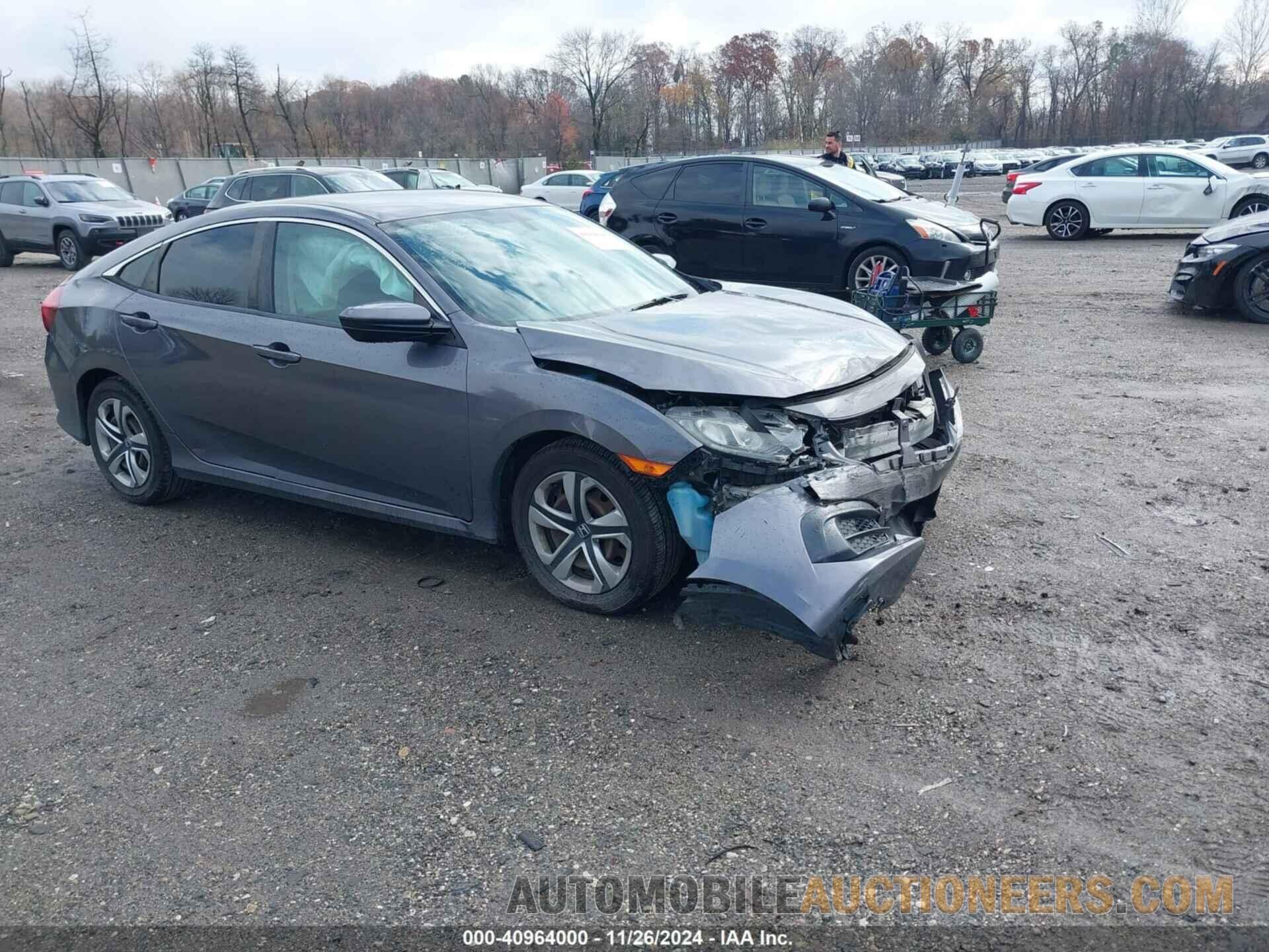 2HGFC2F52GH570394 HONDA CIVIC 2016