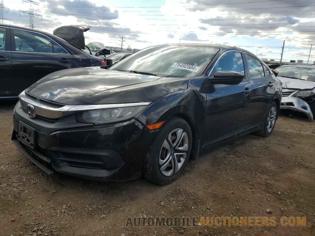 2HGFC2F53GH561719 HONDA CIVIC 2016