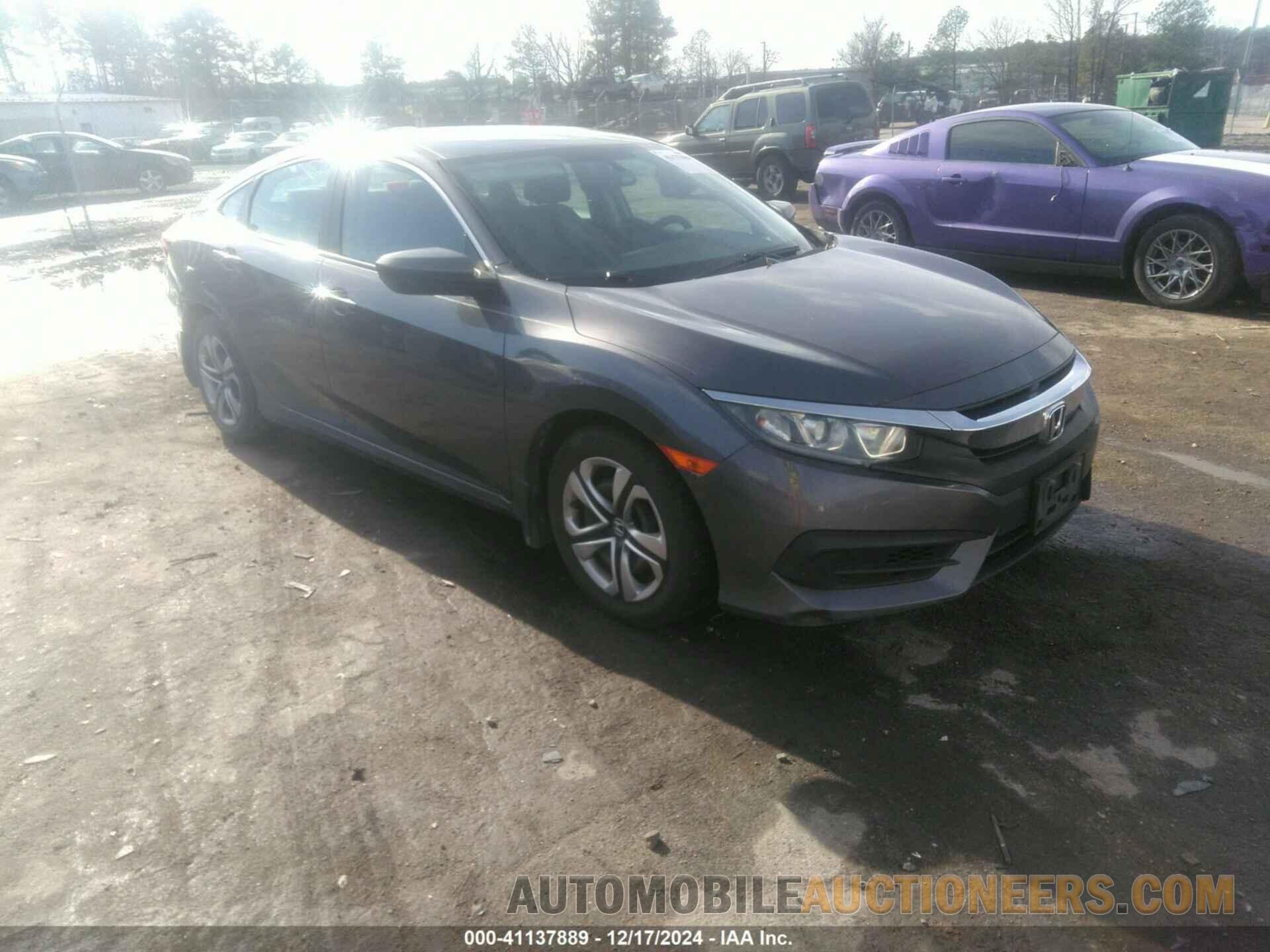 2HGFC2F54GH507300 HONDA CIVIC 2016