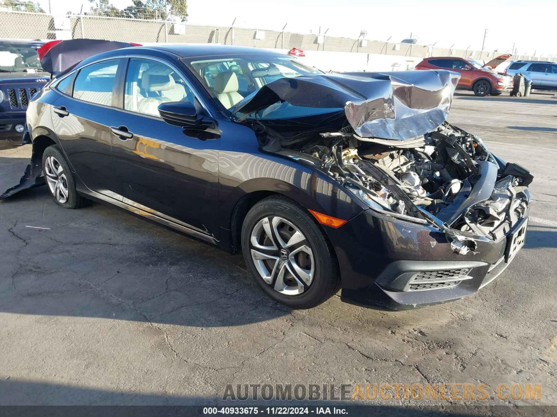 2HGFC2F54GH540636 HONDA CIVIC 2016