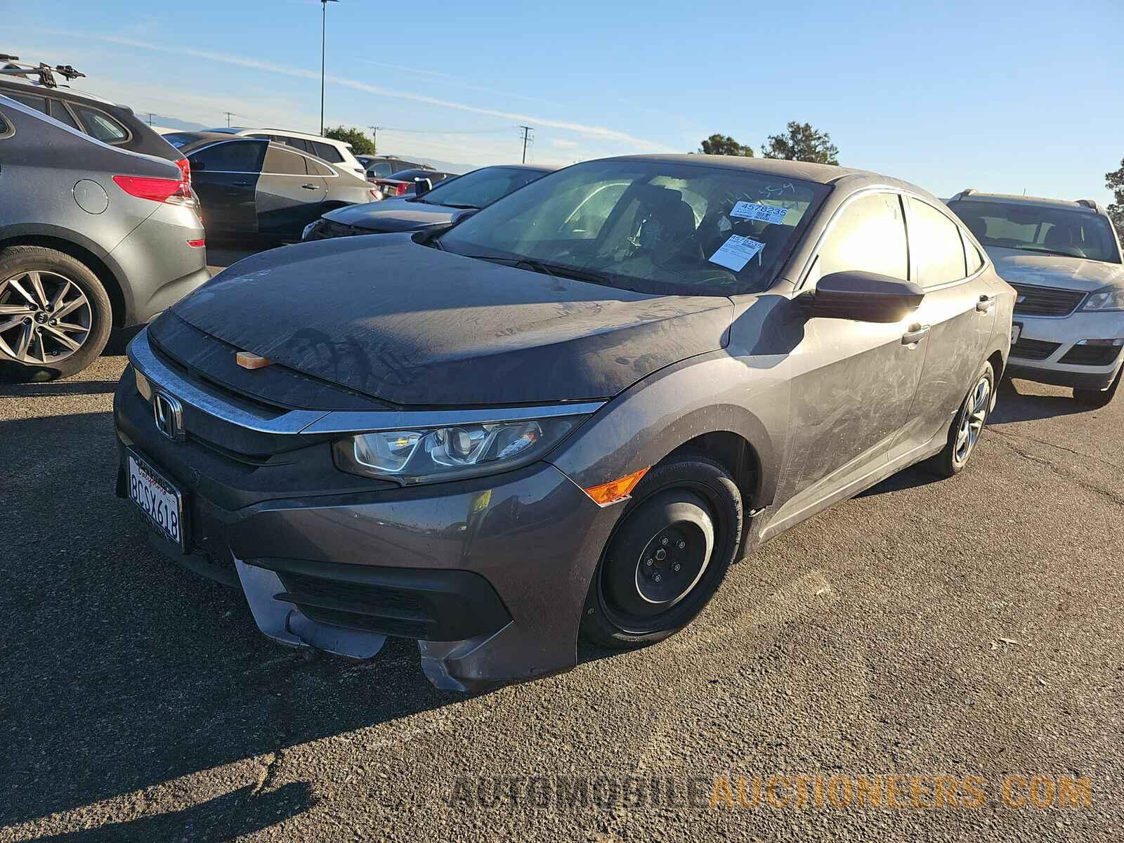 2HGFC2F54JH544354 Honda Civic Sedan 2018