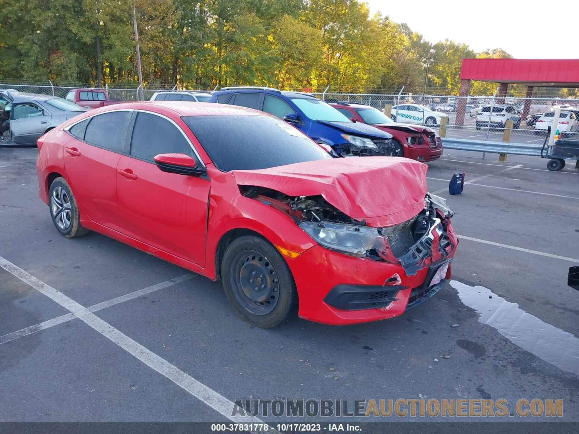 2HGFC2F54JH550378 HONDA CIVIC SEDAN 2018