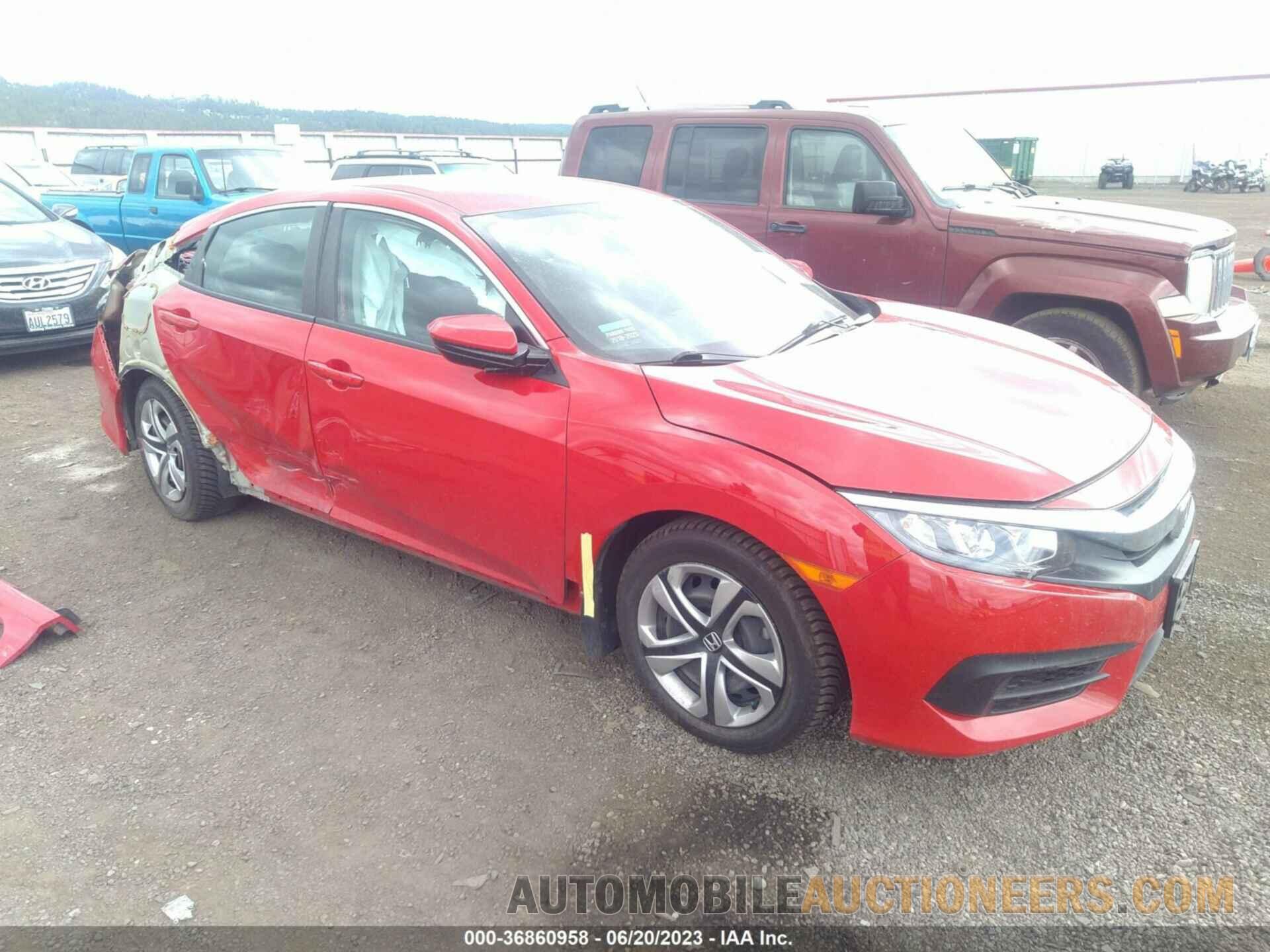 2HGFC2F54JH585812 HONDA CIVIC SEDAN 2018