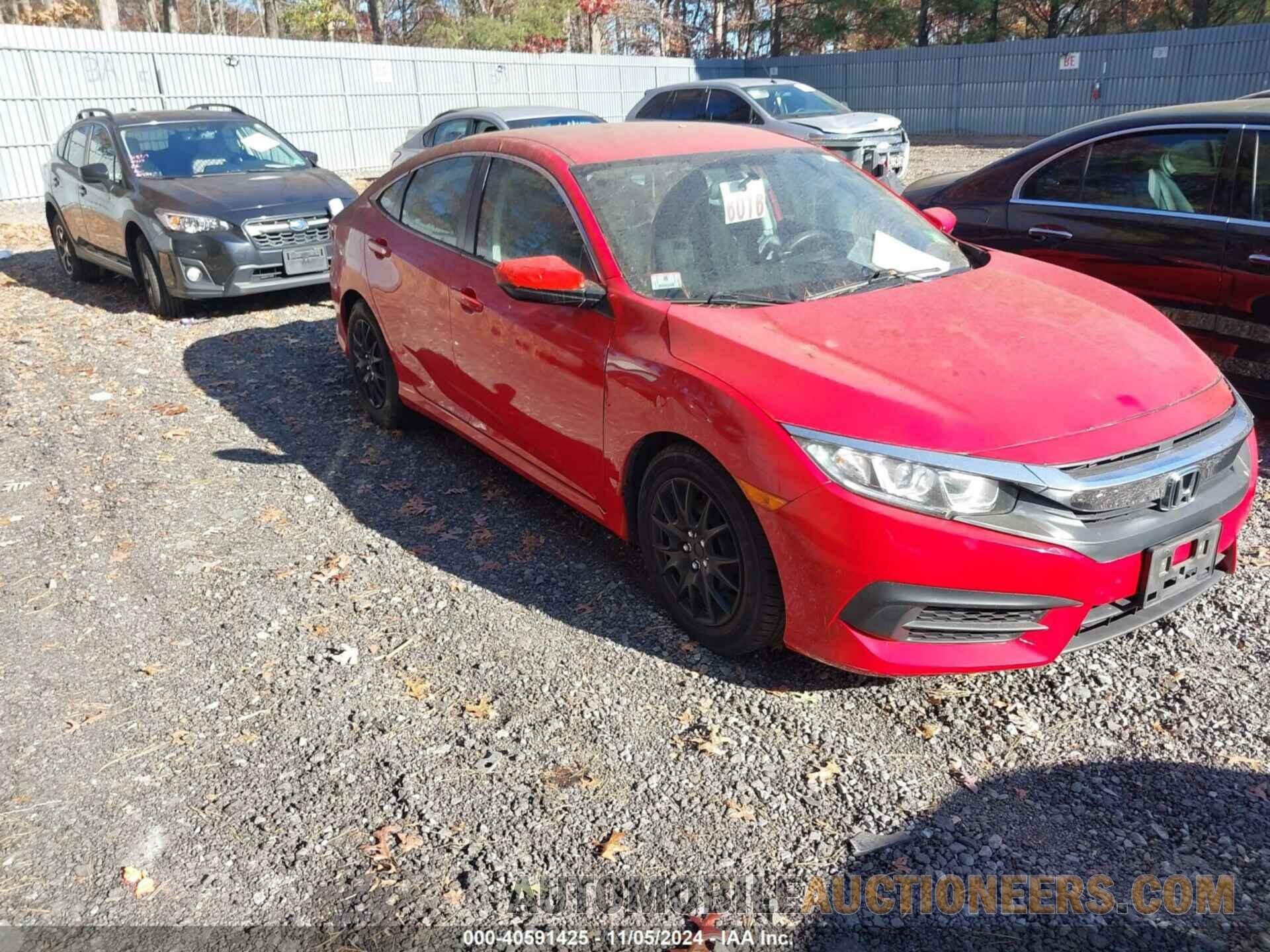 2HGFC2F55GH526633 HONDA CIVIC 2016