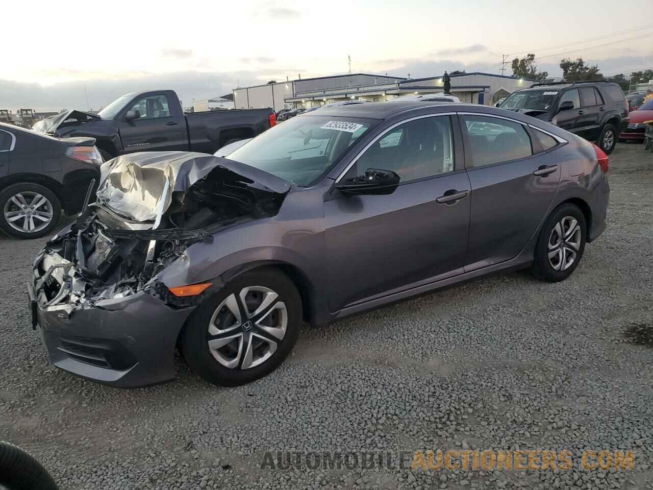 2HGFC2F56GH577655 HONDA CIVIC 2016