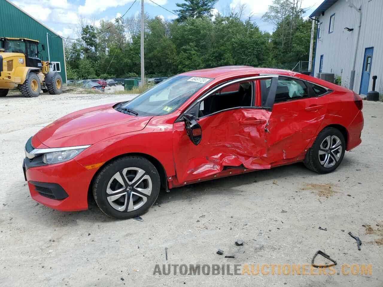 2HGFC2F57GH541327 HONDA CIVIC 2016