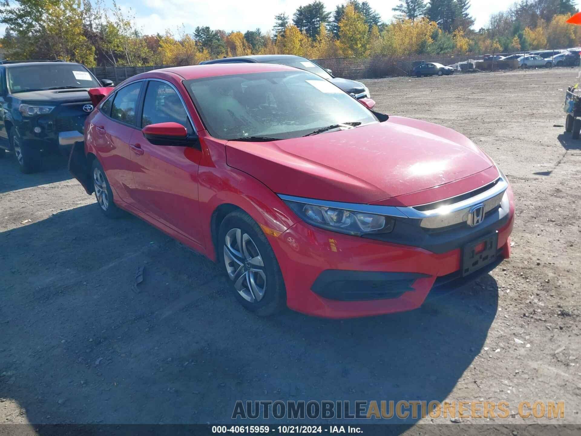 2HGFC2F57GH541800 HONDA CIVIC 2016