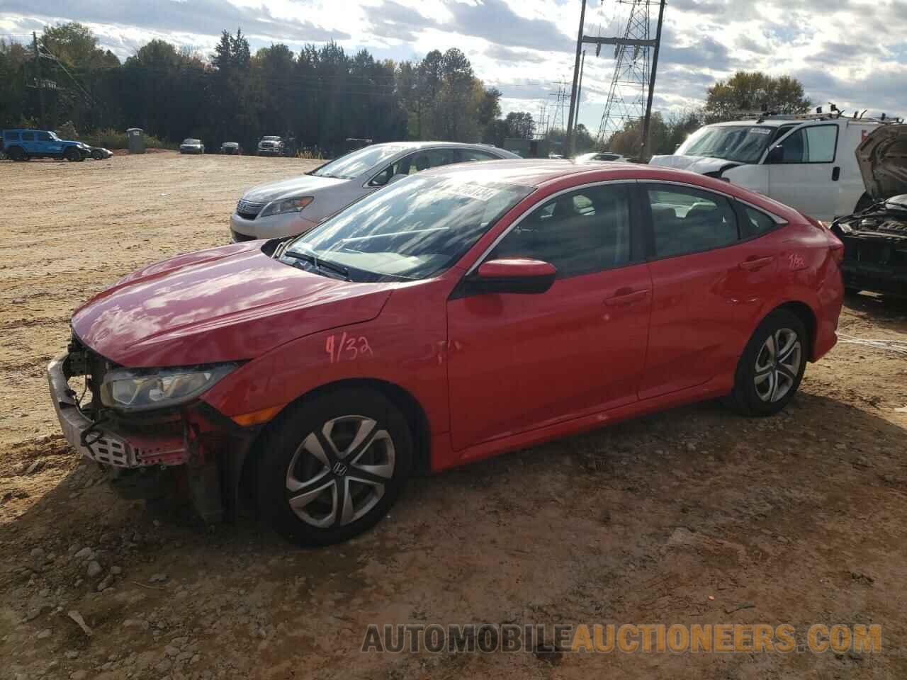 2HGFC2F58GH543636 HONDA CIVIC 2016