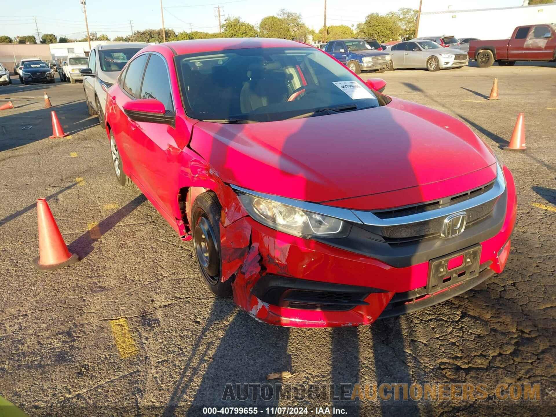 2HGFC2F59GH525677 HONDA CIVIC 2016