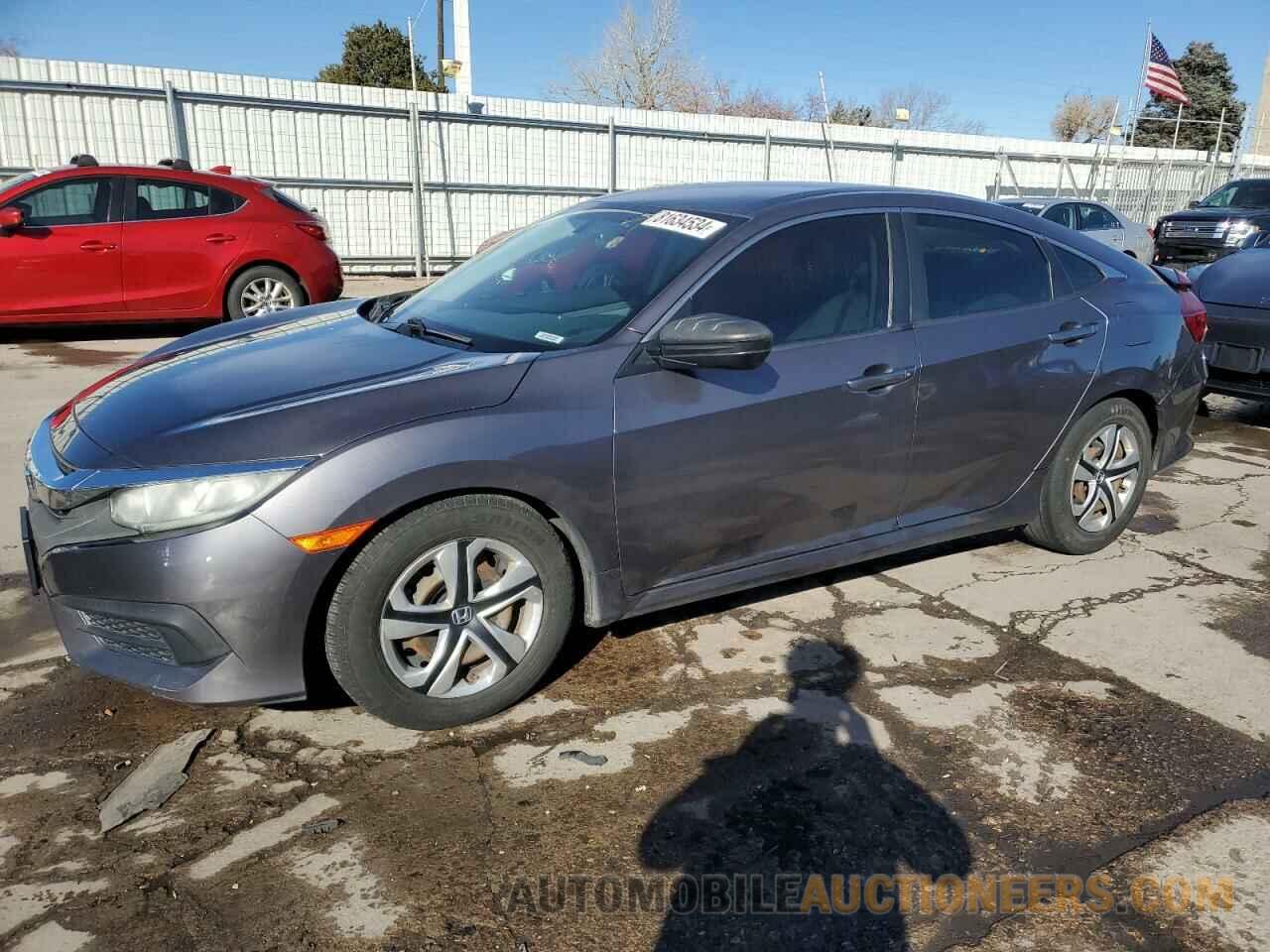 2HGFC2F5XGH534162 HONDA CIVIC 2016