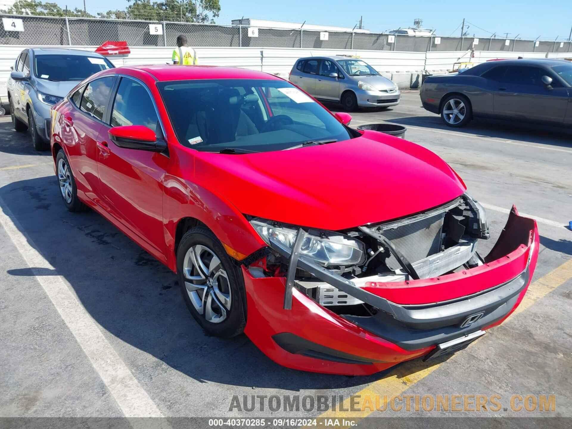 2HGFC2F5XGH560213 HONDA CIVIC 2016