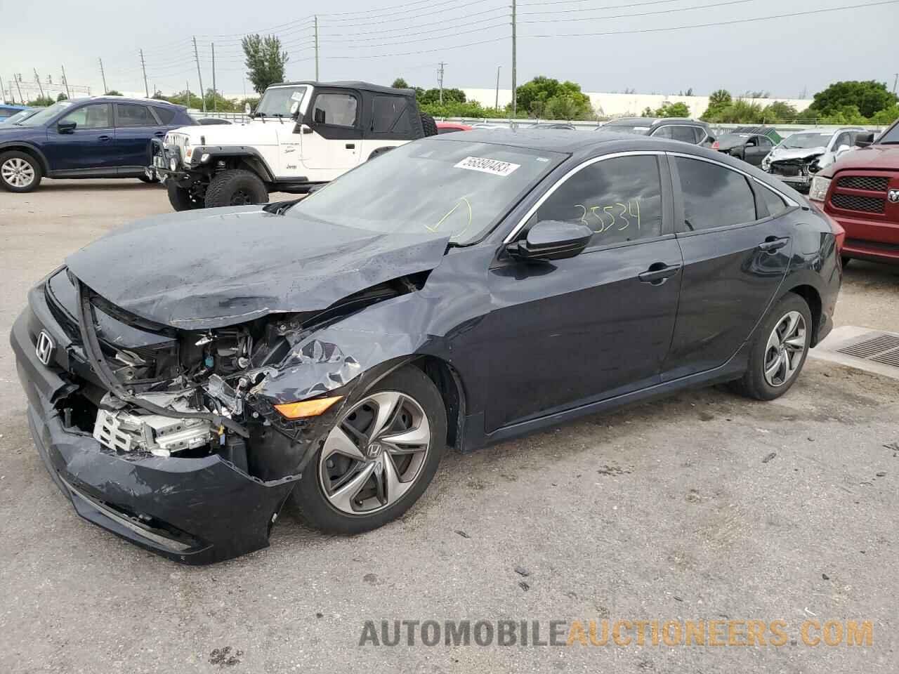 2HGFC2F61KH563728 HONDA CIVIC 2019