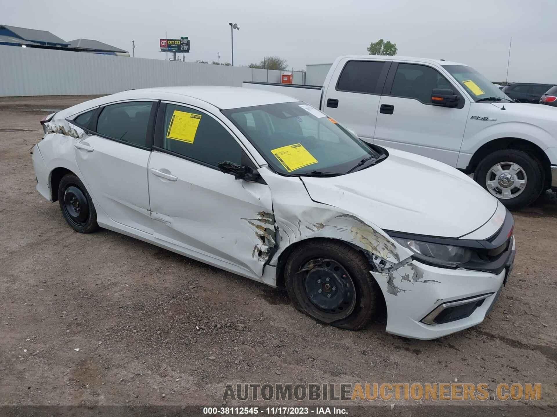 2HGFC2F62KH581803 HONDA CIVIC 2019