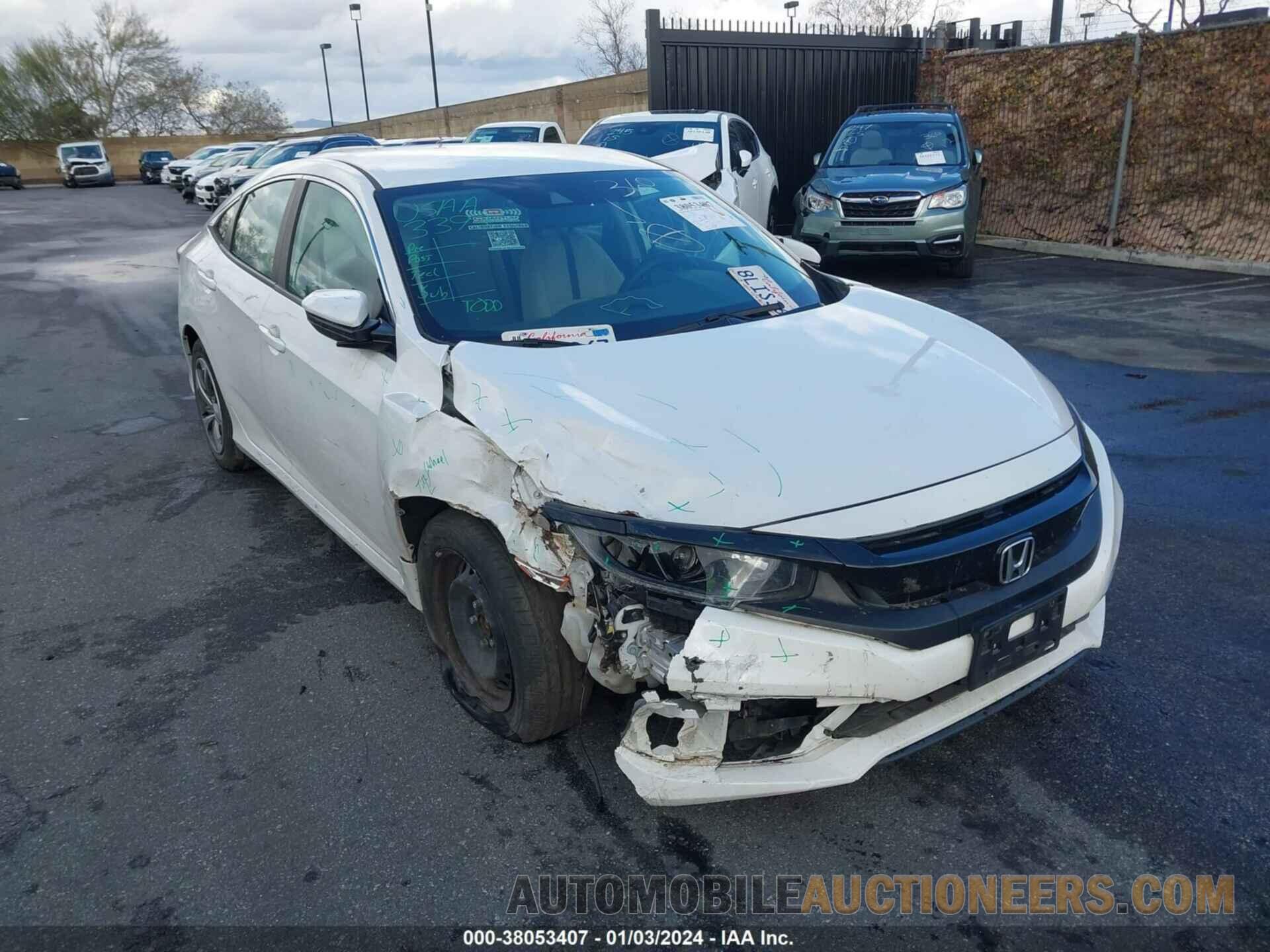 2HGFC2F63KH540788 HONDA CIVIC 2019