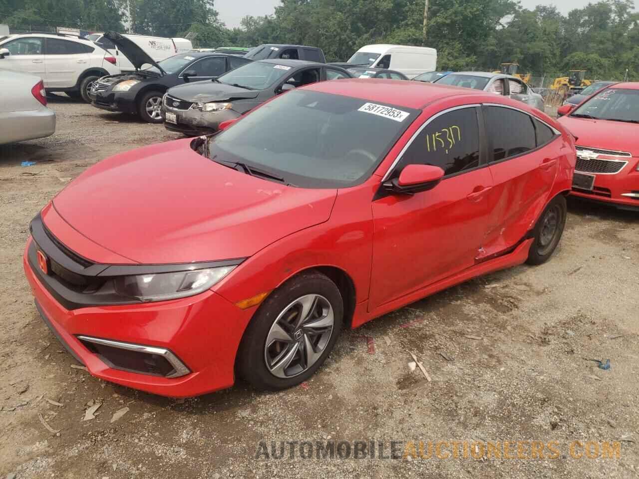 2HGFC2F66KH535701 HONDA CIVIC 2019