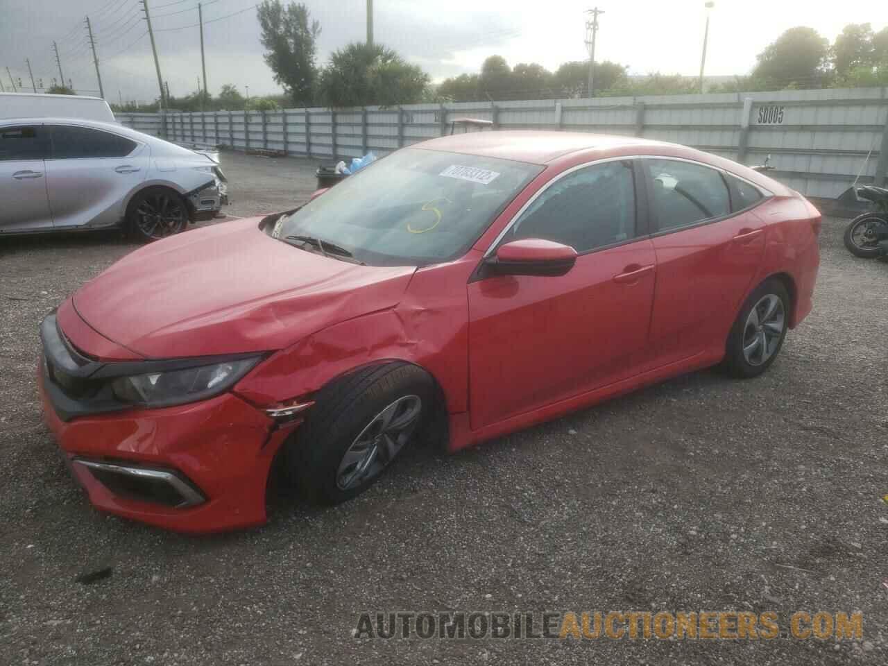 2HGFC2F66KH563076 HONDA CIVIC 2019