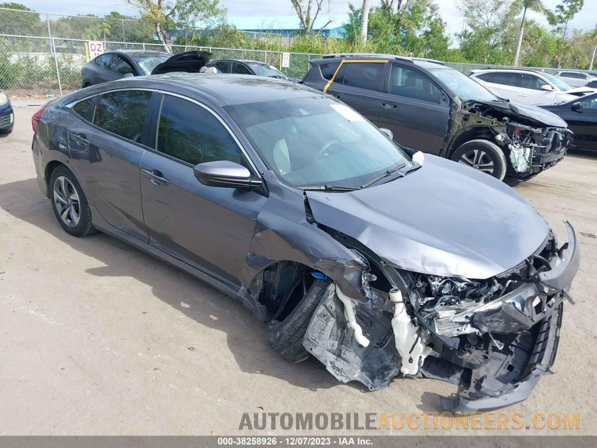 2HGFC2F66KH601700 HONDA CIVIC 2019