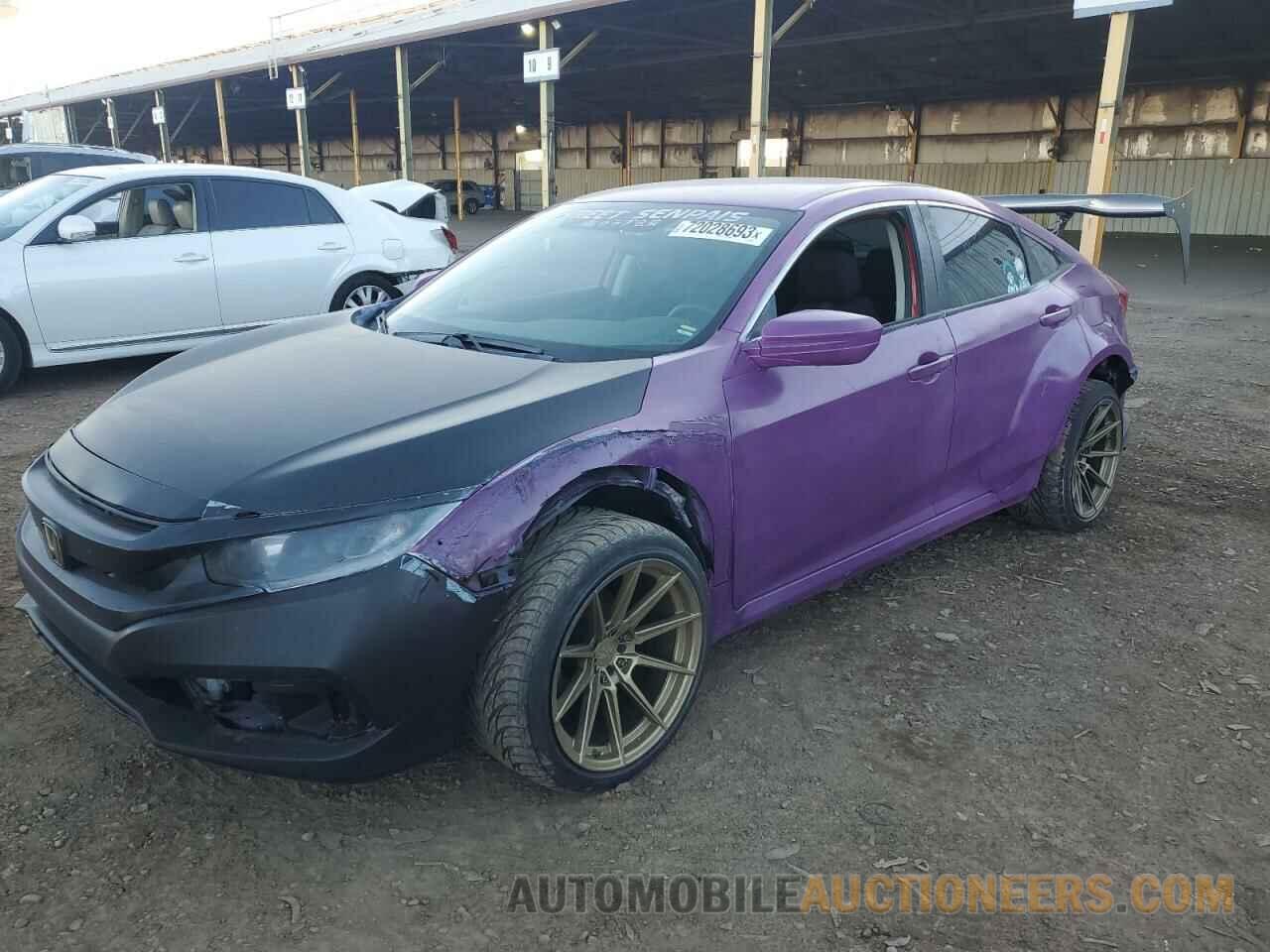 2HGFC2F66MH525849 HONDA CIVIC 2021