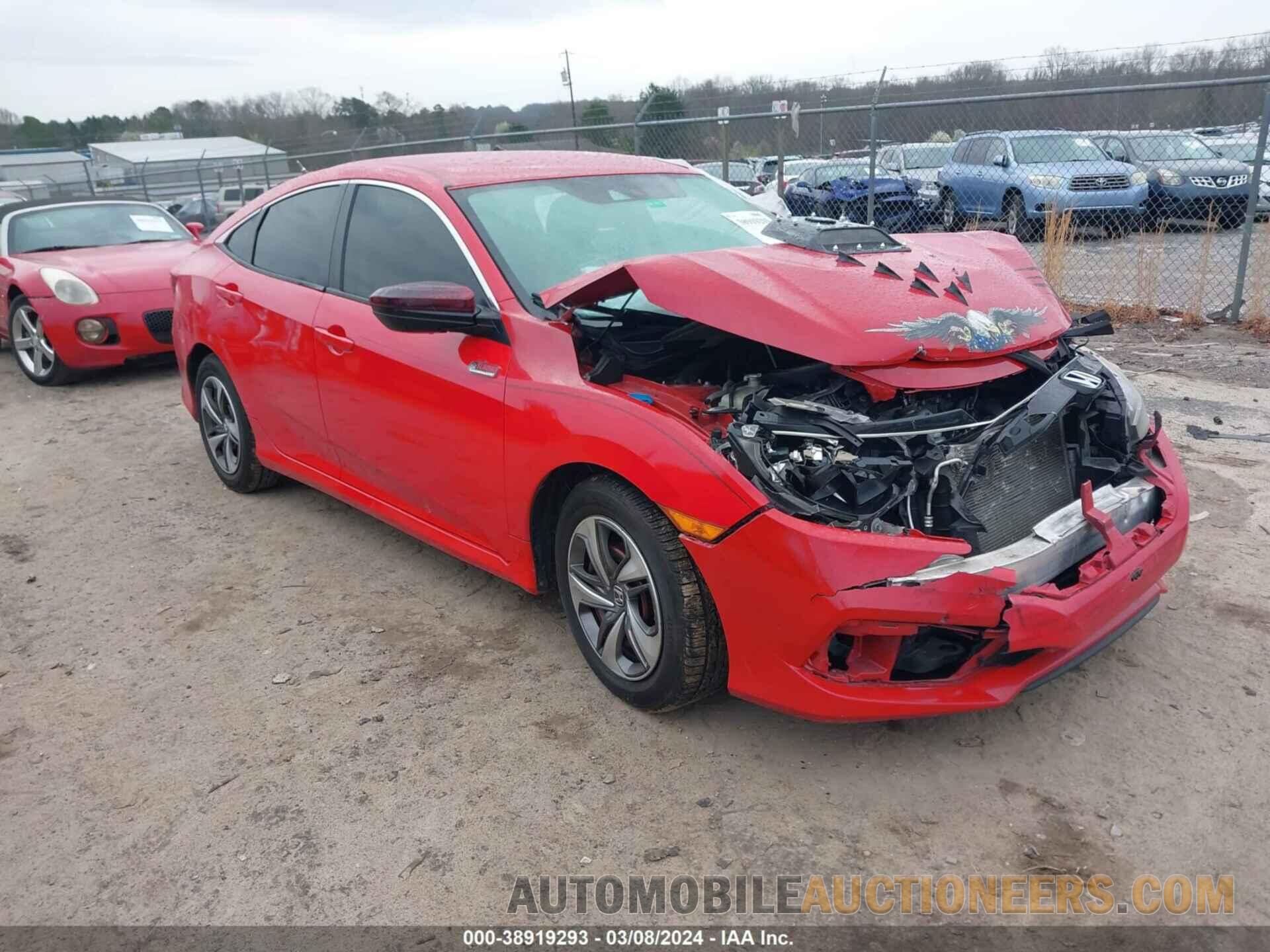 2HGFC2F67KH523766 HONDA CIVIC 2019