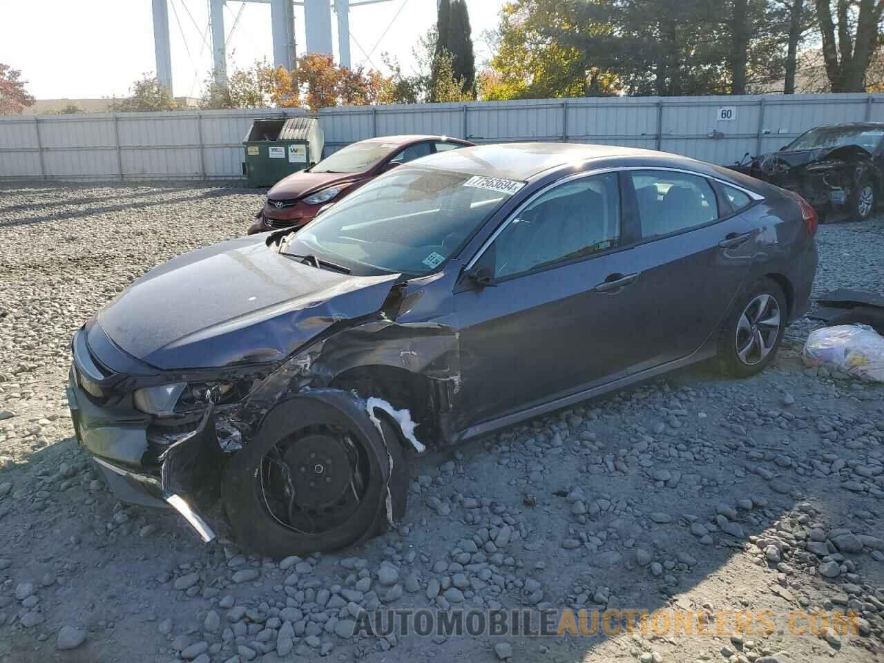 2HGFC2F68KH577206 HONDA CIVIC 2019