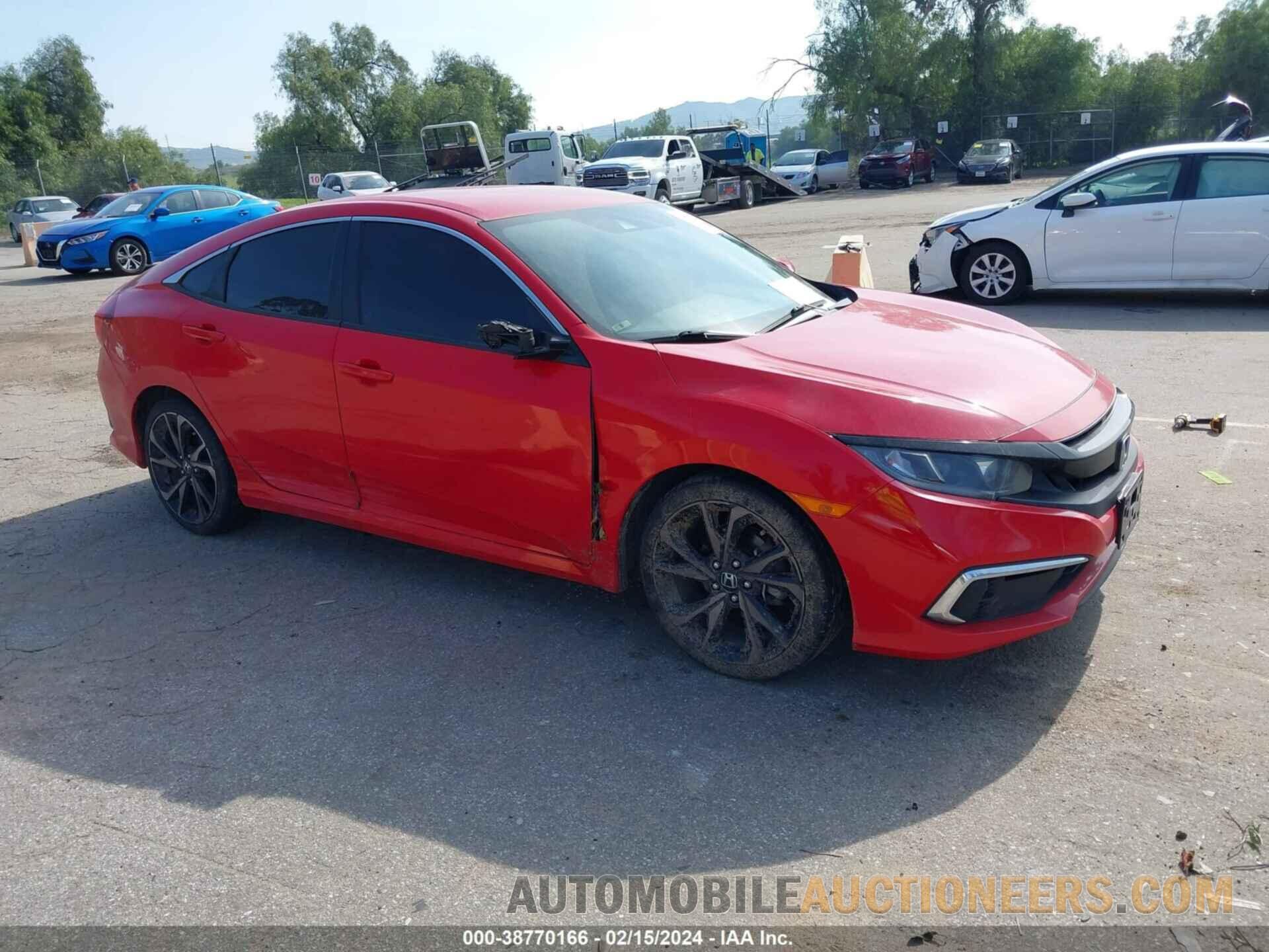 2HGFC2F6XLH506607 HONDA CIVIC 2020