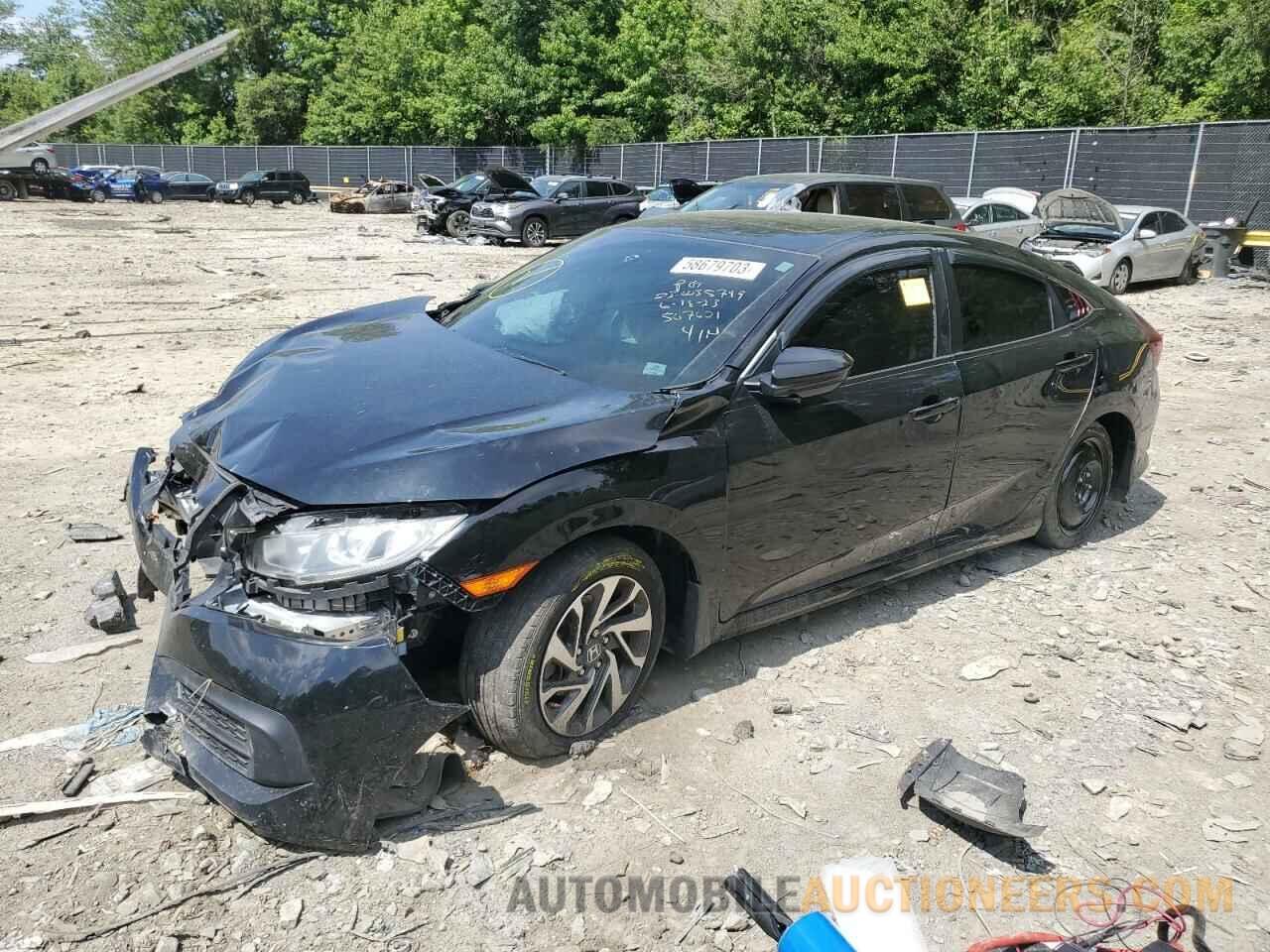 2HGFC2F71JH507621 HONDA CIVIC 2018