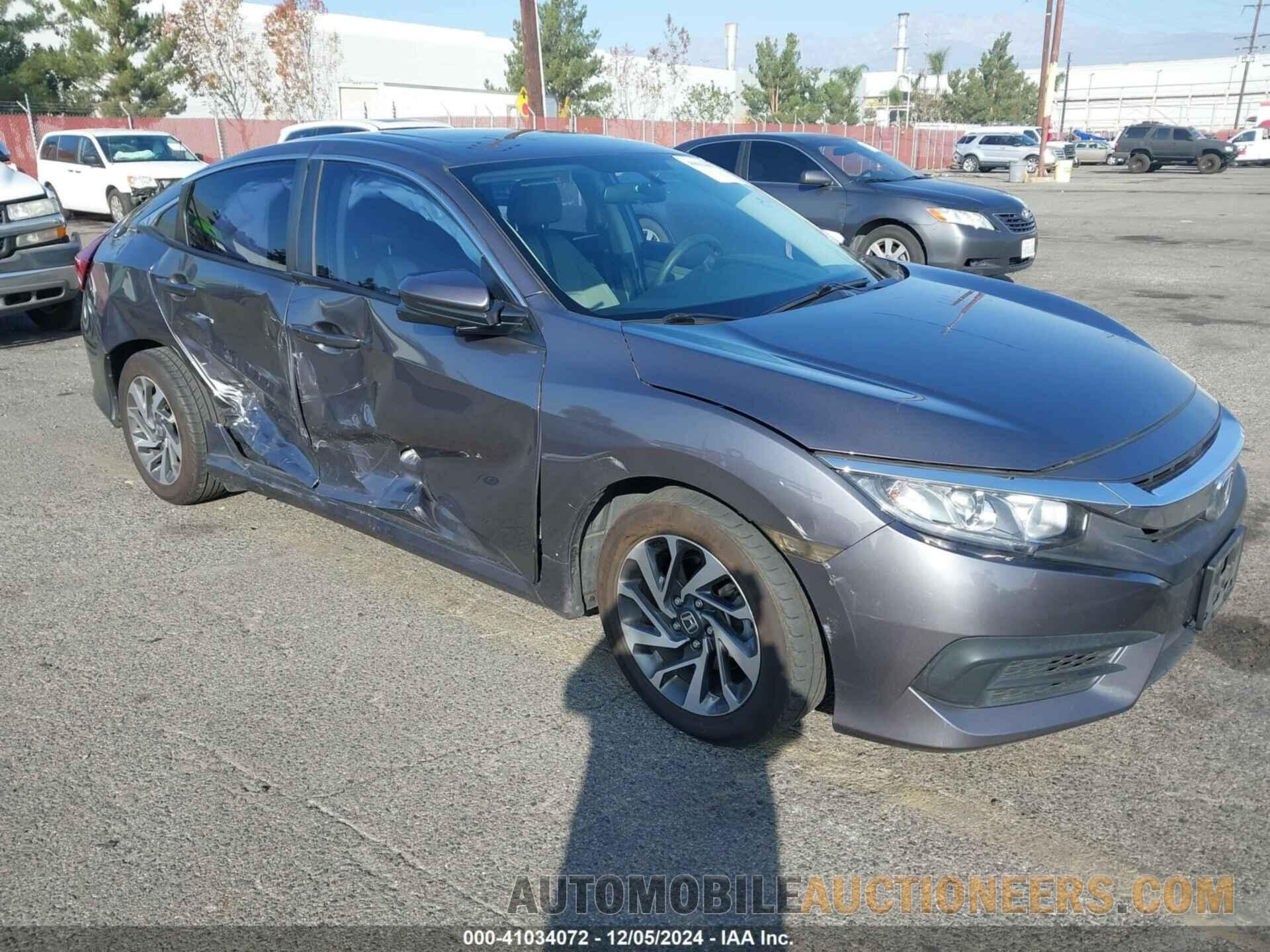 2HGFC2F75GH553106 HONDA CIVIC 2016