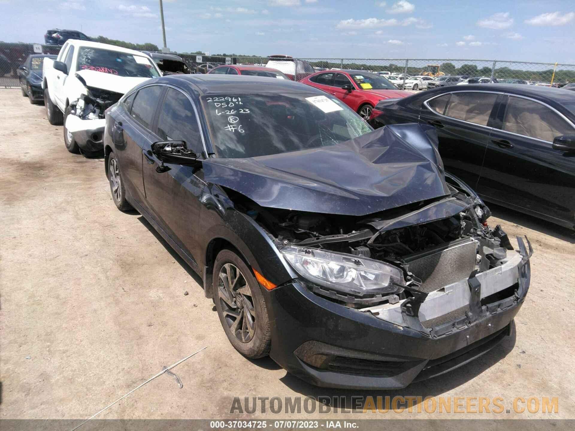 2HGFC2F75JH504379 HONDA CIVIC SEDAN 2018