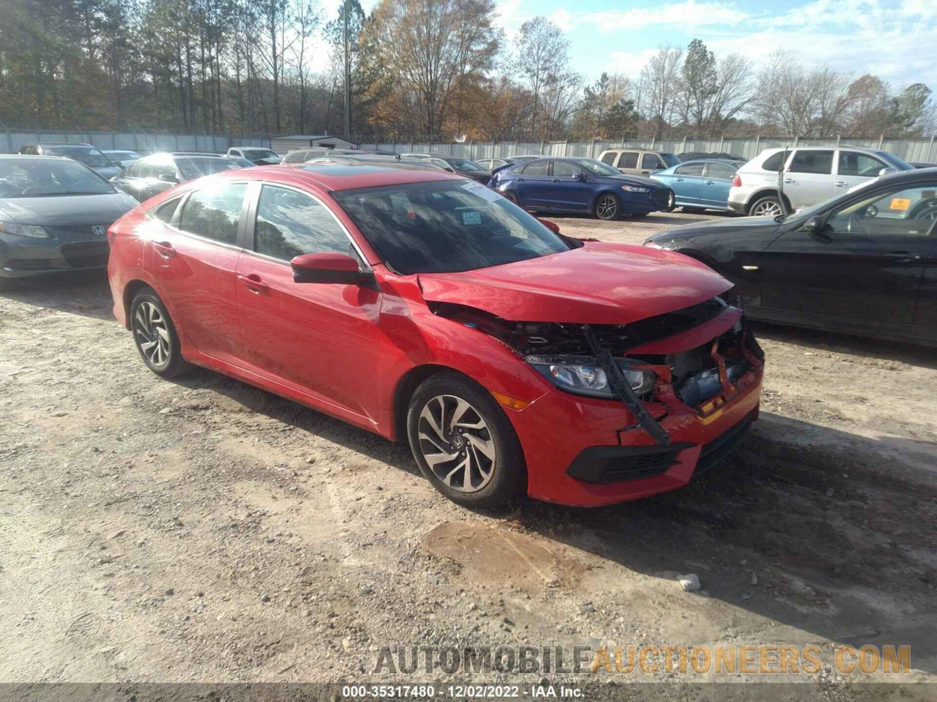 2HGFC2F78GH566996 HONDA CIVIC 2016