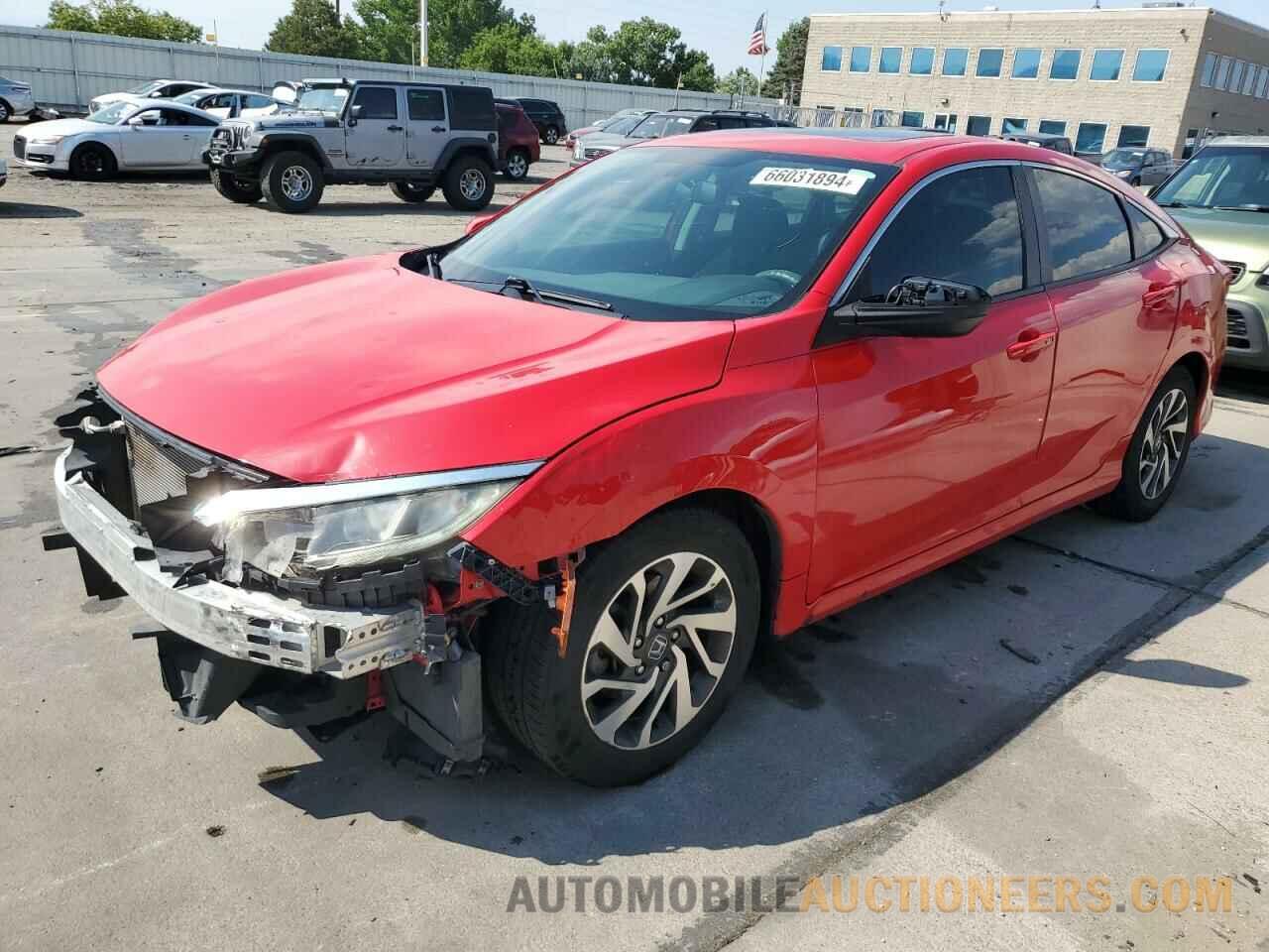 2HGFC2F7XGH551027 HONDA CIVIC 2016