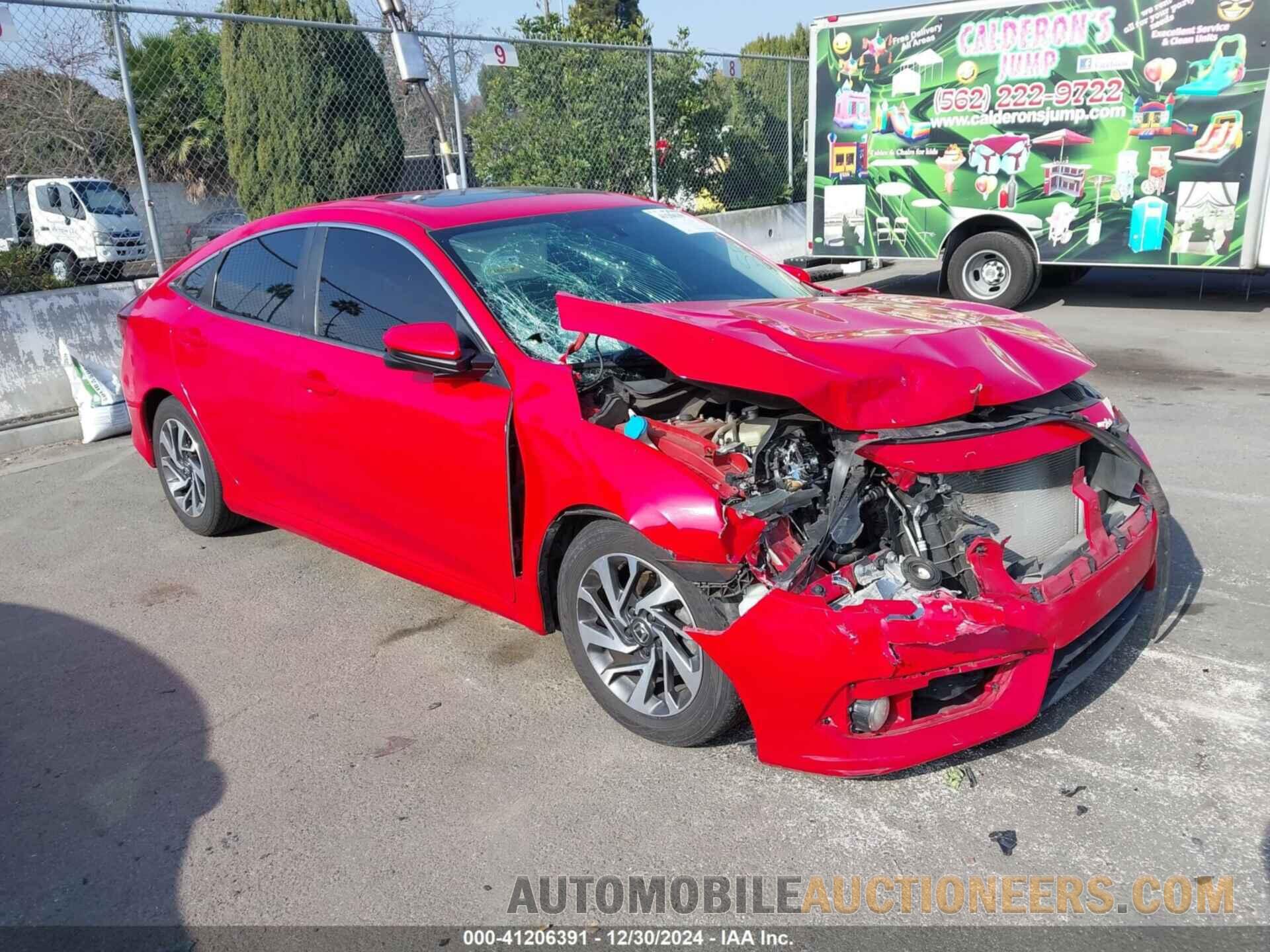 2HGFC2F7XGH561007 HONDA CIVIC 2016