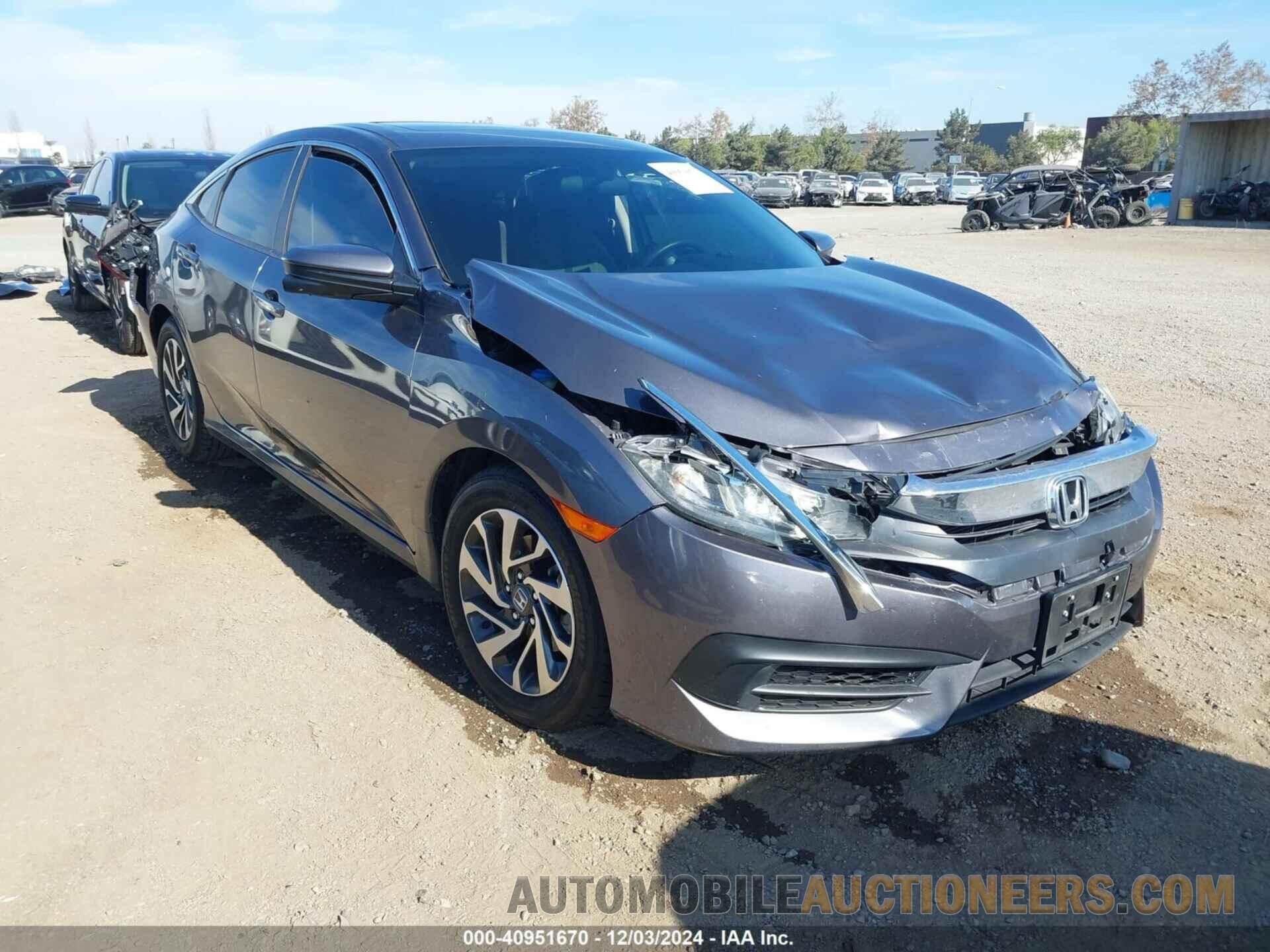 2HGFC2F7XGH564215 HONDA CIVIC 2016