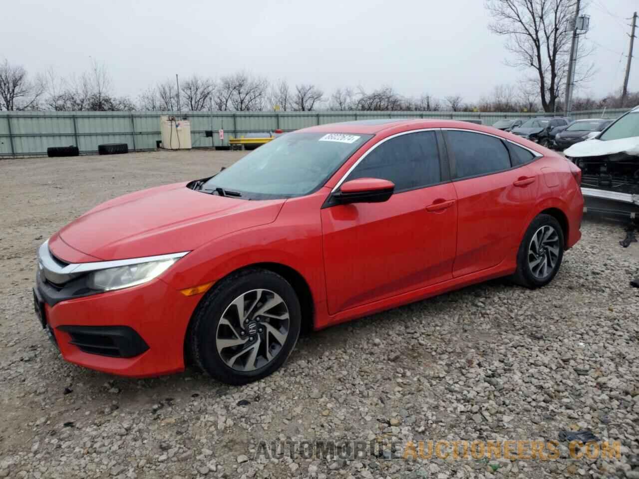 2HGFC2F7XGH575747 HONDA CIVIC 2016