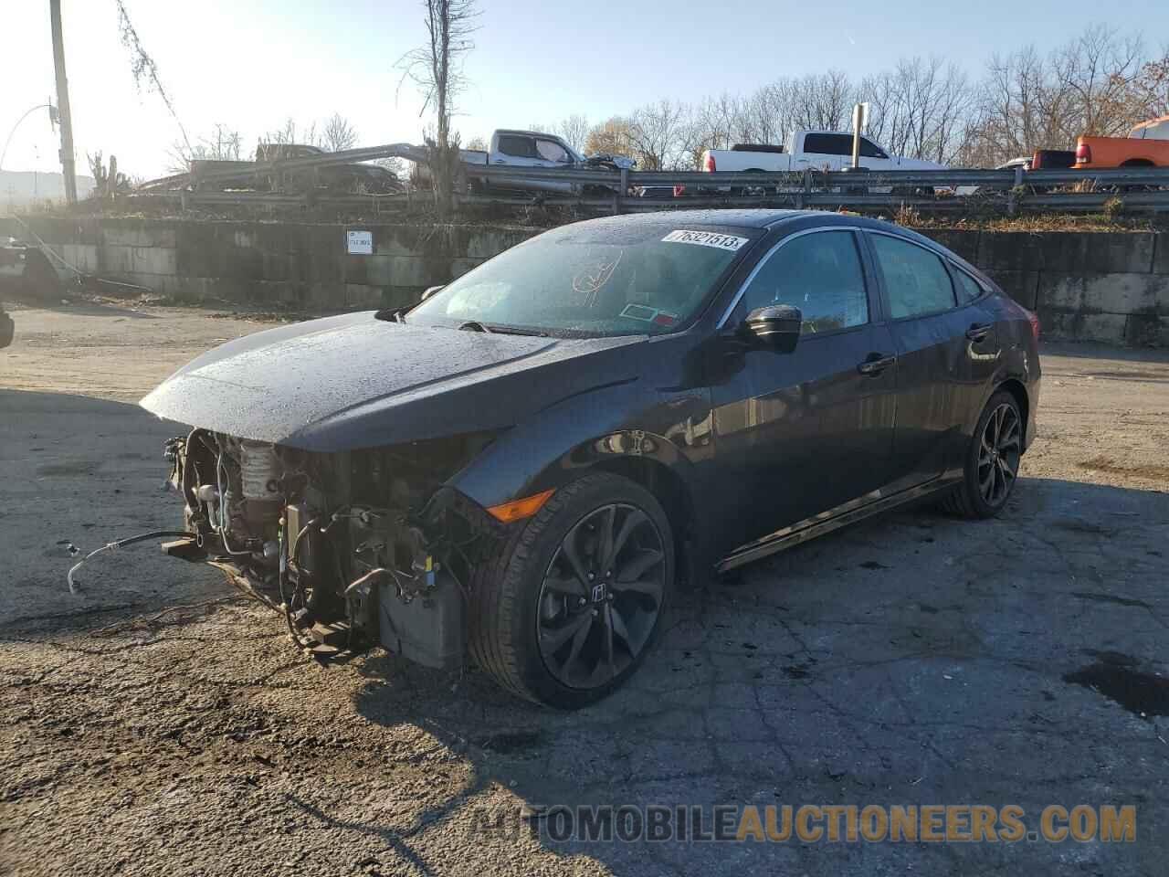 2HGFC2F80KH504803 HONDA CIVIC 2019