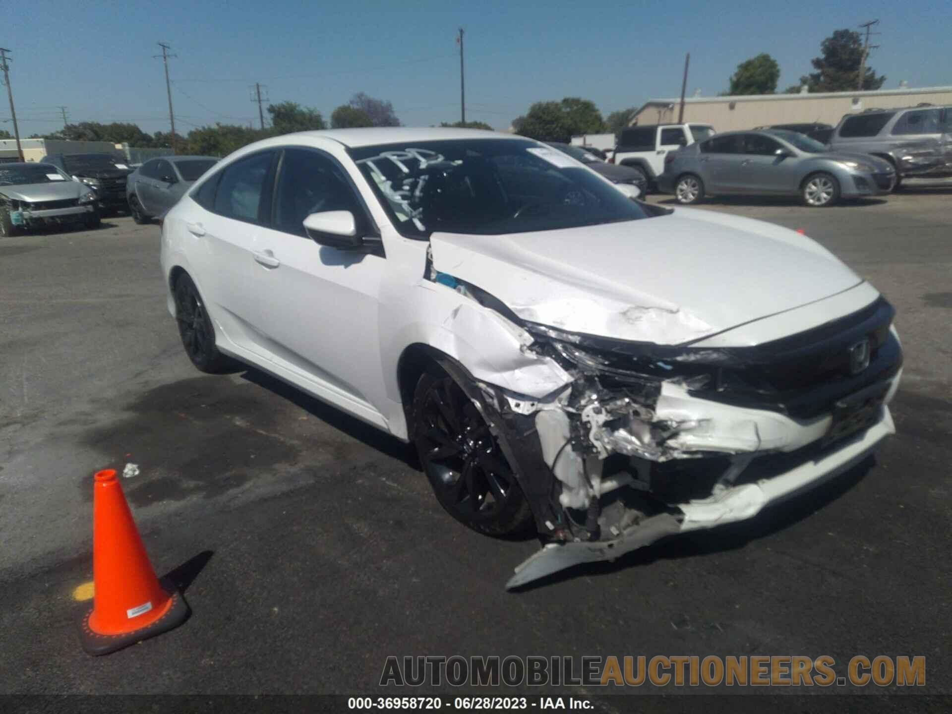 2HGFC2F80KH506437 HONDA CIVIC SEDAN 2019