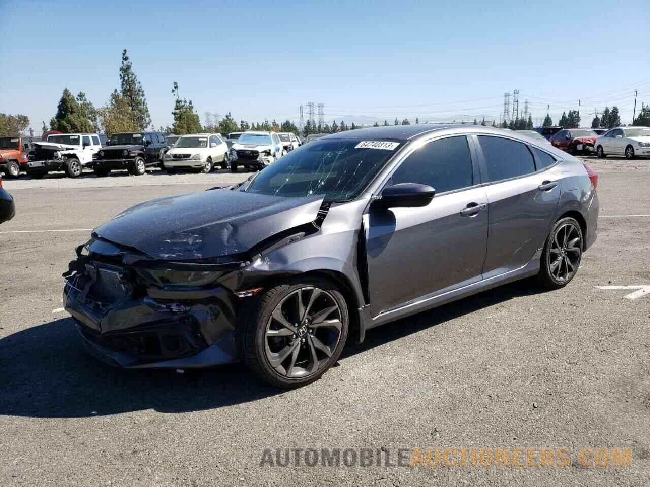 2HGFC2F80KH510598 HONDA CIVIC 2019