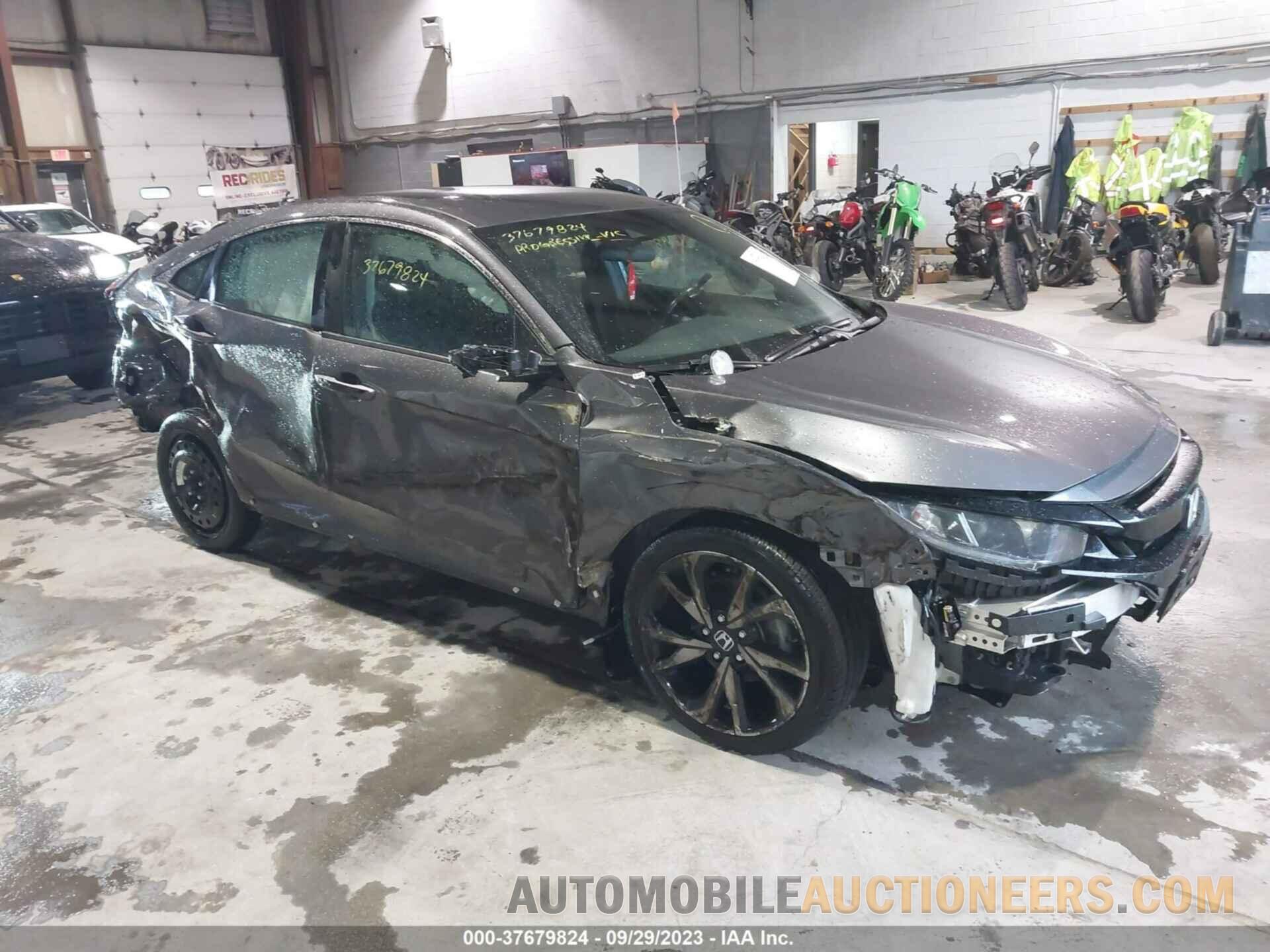 2HGFC2F80KH516143 HONDA CIVIC SEDAN 2019