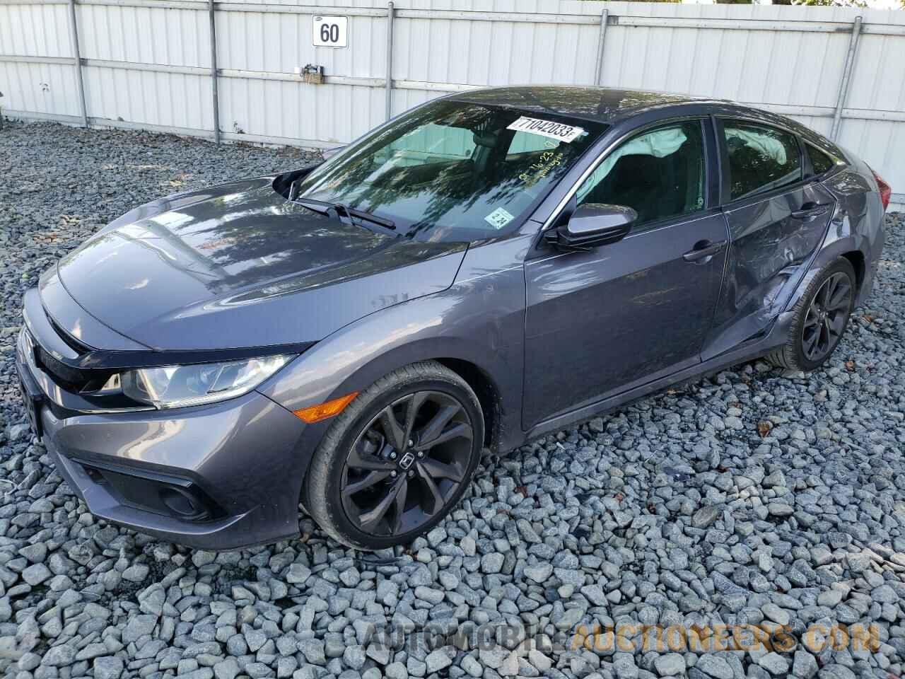 2HGFC2F80KH518961 HONDA CIVIC 2019