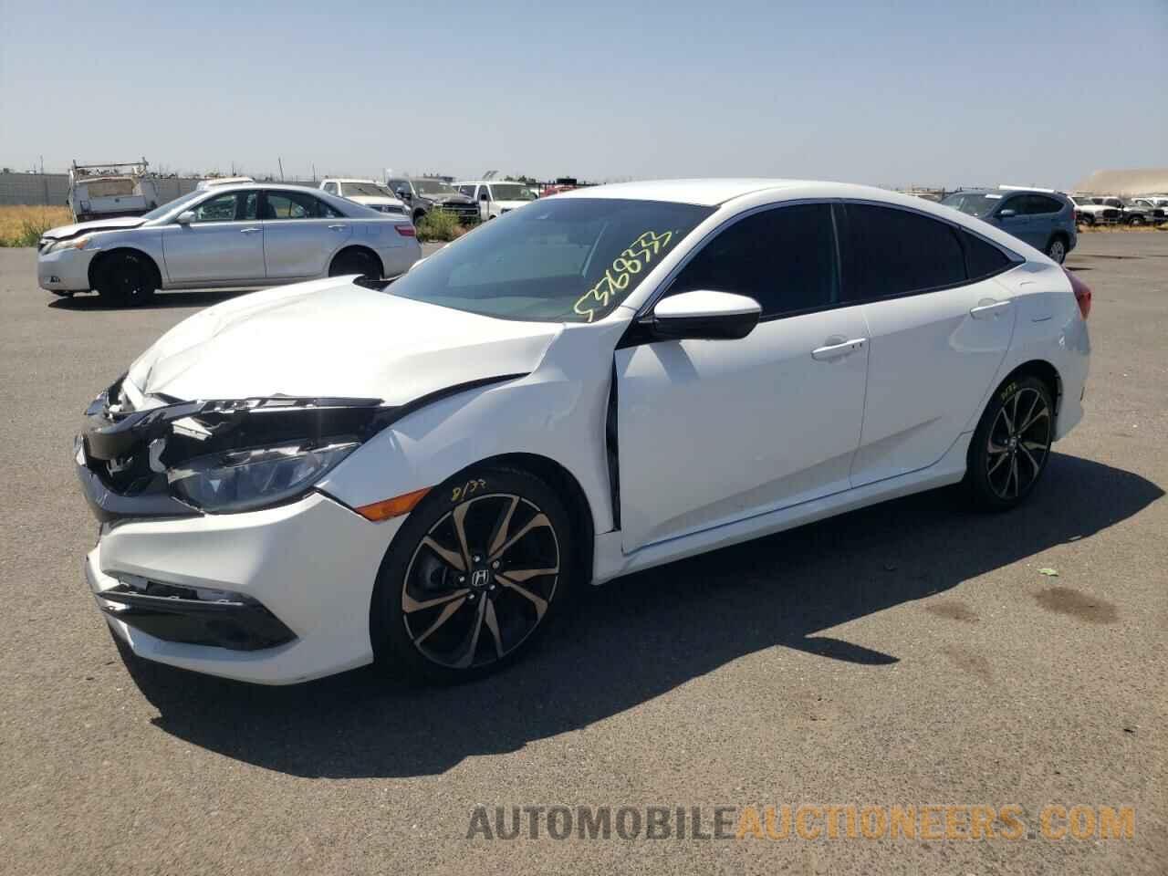 2HGFC2F80KH520922 HONDA CIVIC 2019