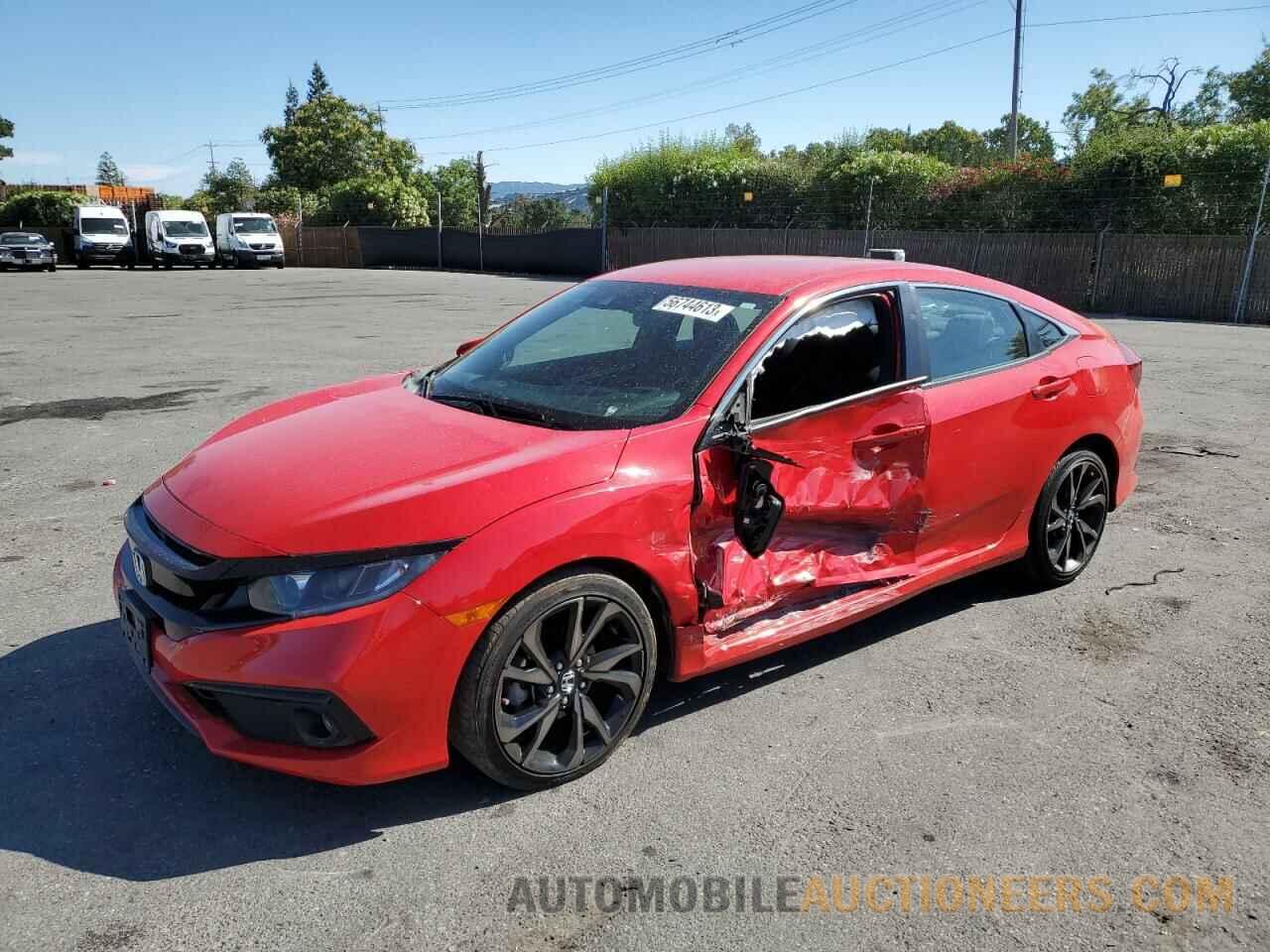 2HGFC2F80KH524632 HONDA CIVIC 2019