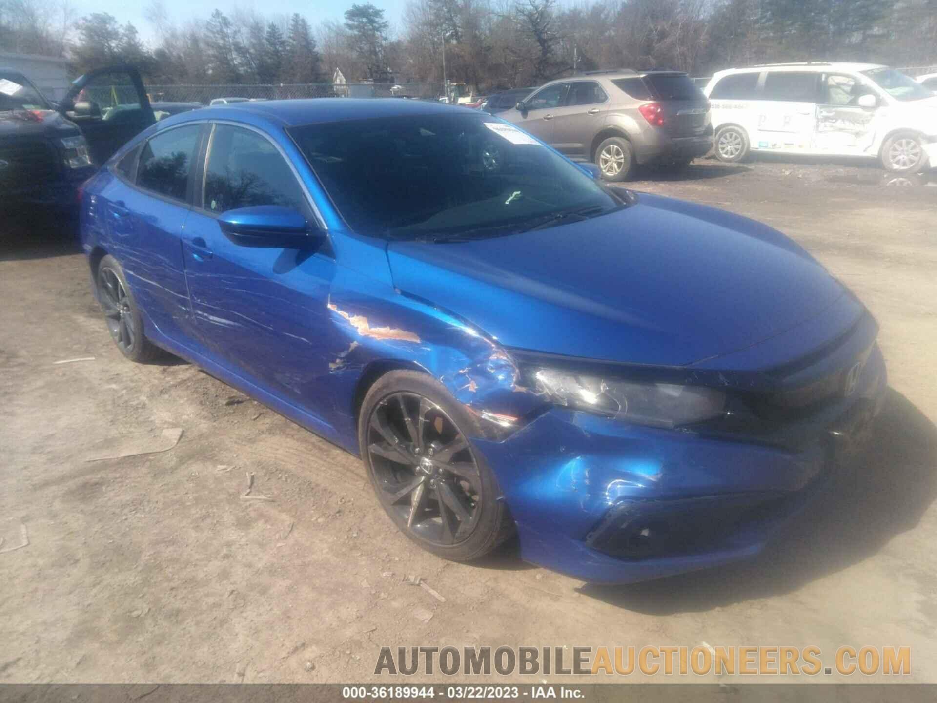 2HGFC2F80KH525179 HONDA CIVIC SEDAN 2019