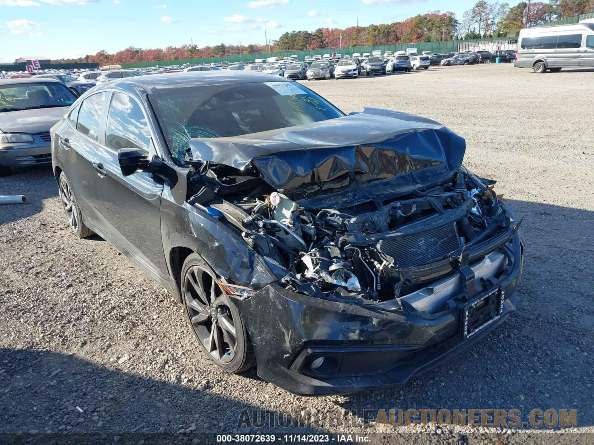 2HGFC2F80KH525733 HONDA CIVIC 2019