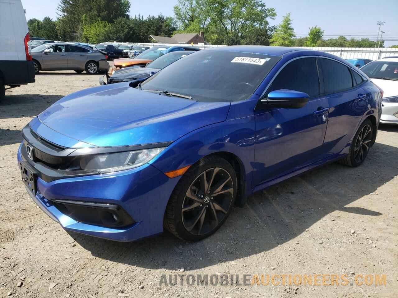 2HGFC2F80KH538224 HONDA CIVIC 2019