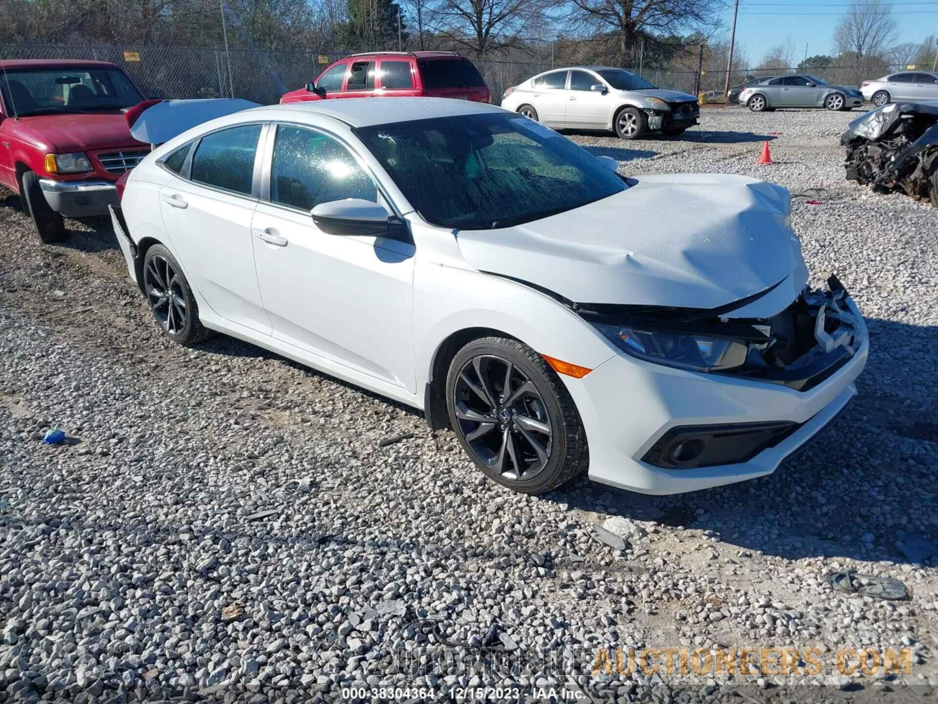 2HGFC2F80KH556657 HONDA CIVIC 2019