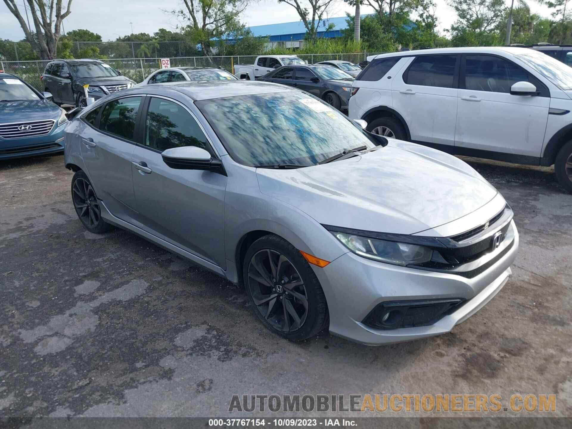 2HGFC2F80KH564175 HONDA CIVIC 2019