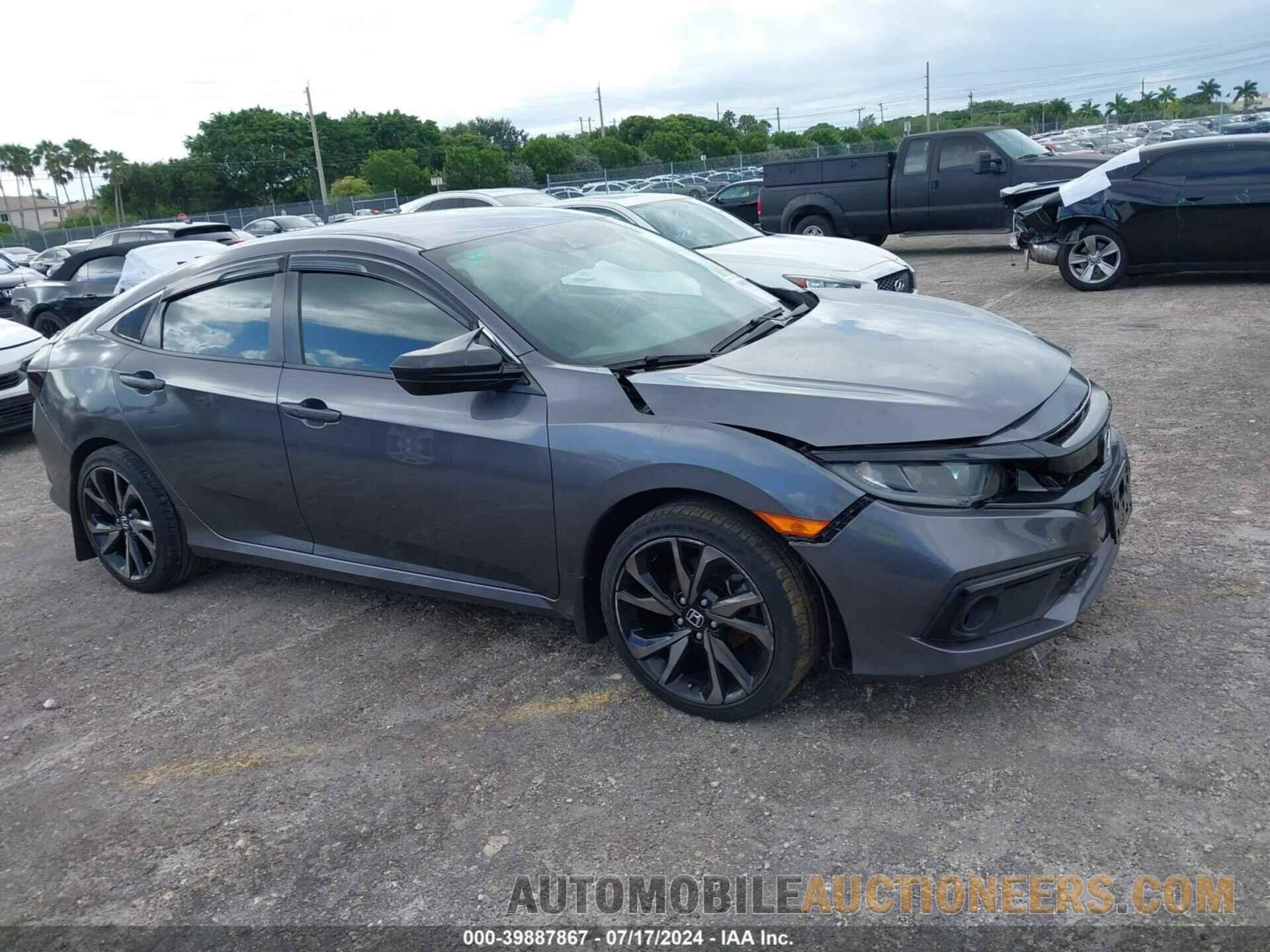 2HGFC2F80KH564869 HONDA CIVIC 2019