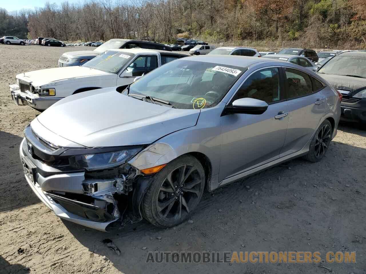 2HGFC2F80KH567058 HONDA CIVIC 2019