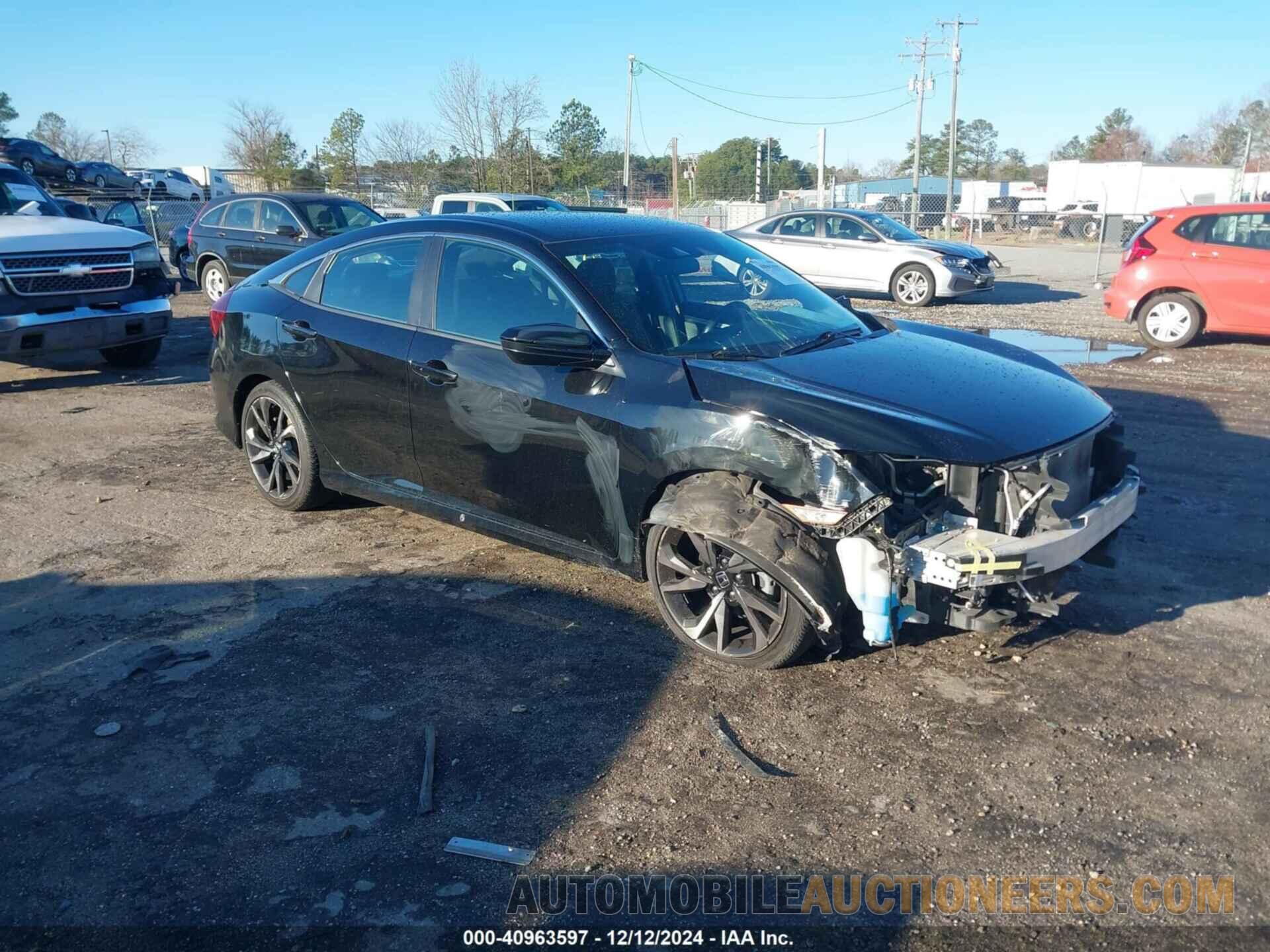 2HGFC2F80KH569862 HONDA CIVIC 2019