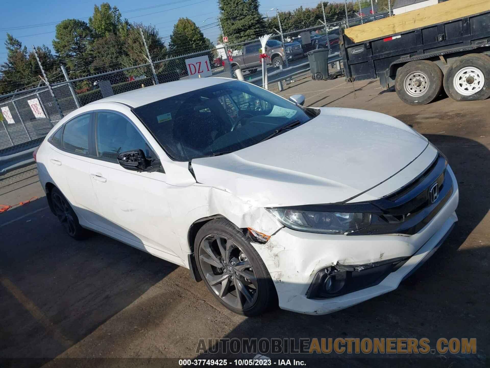 2HGFC2F80KH574835 HONDA CIVIC SEDAN 2019