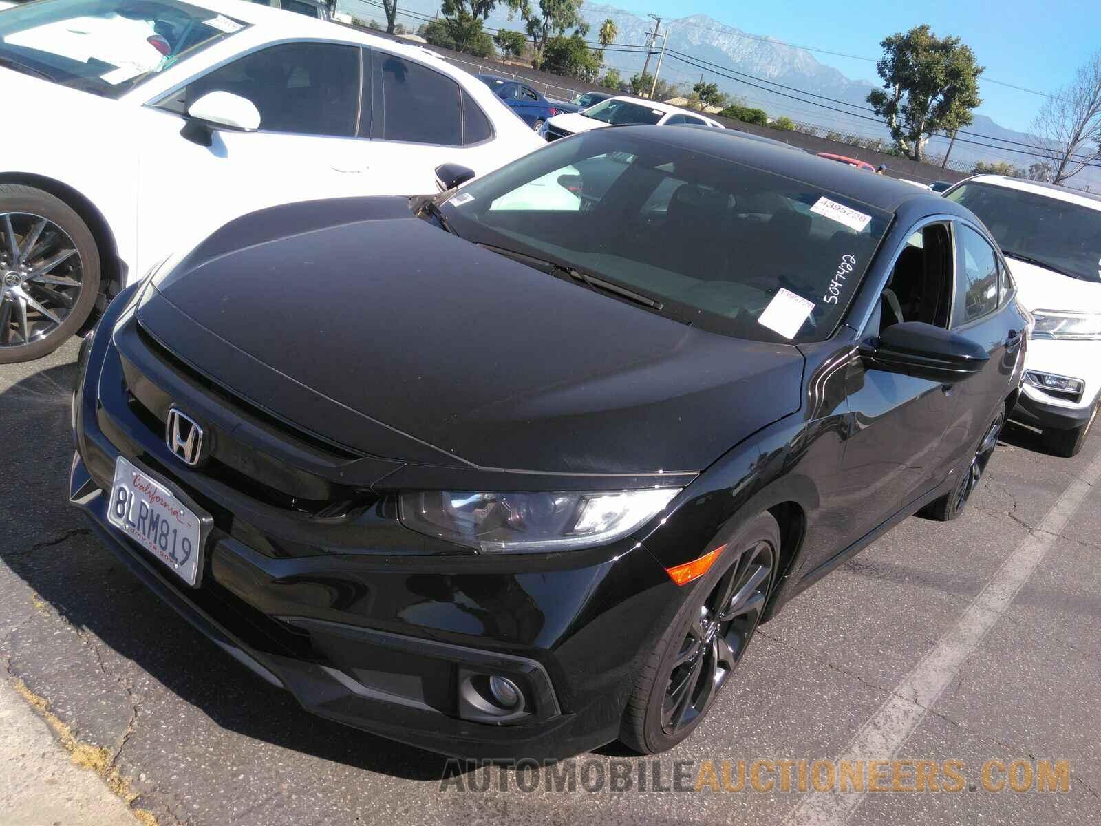 2HGFC2F80KH580764 Honda Civic Sedan 2019